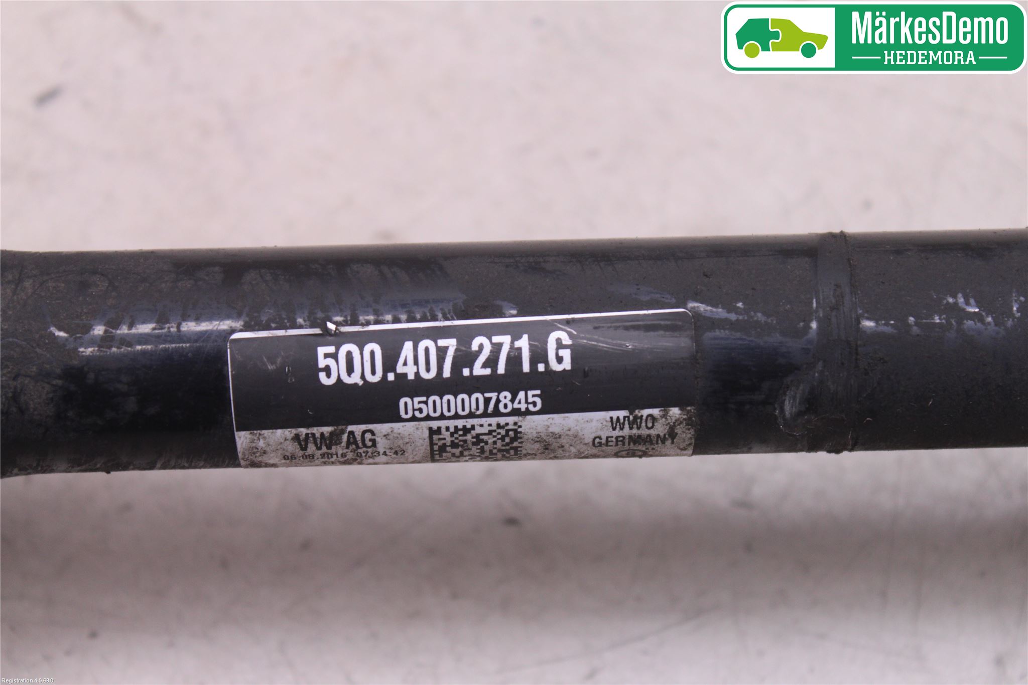 Volkswagen VW GOLF / E-GOLF VII 13-20 Drivaksel Foran Kompl Venstre