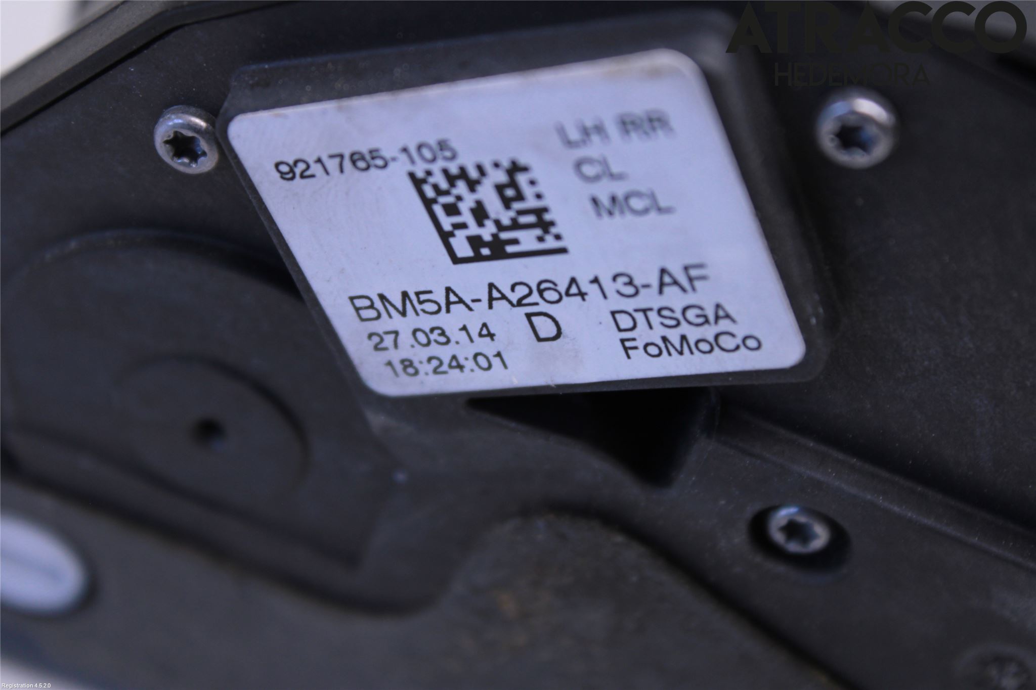 Ford FOCUS 11-14 Dørlås - Låsekasse