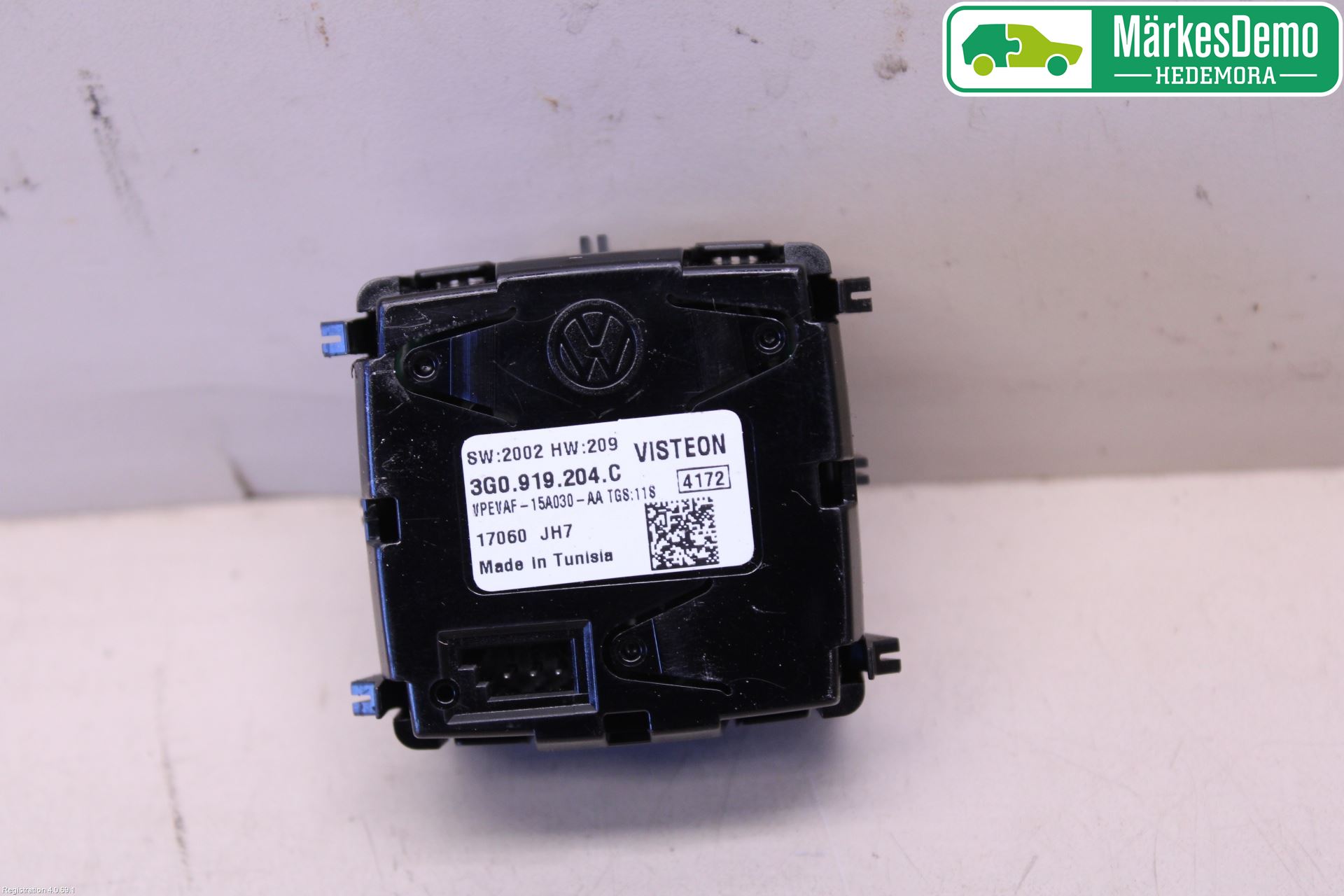 Volkswagen VW PASSAT 15-19 Instr Klokke