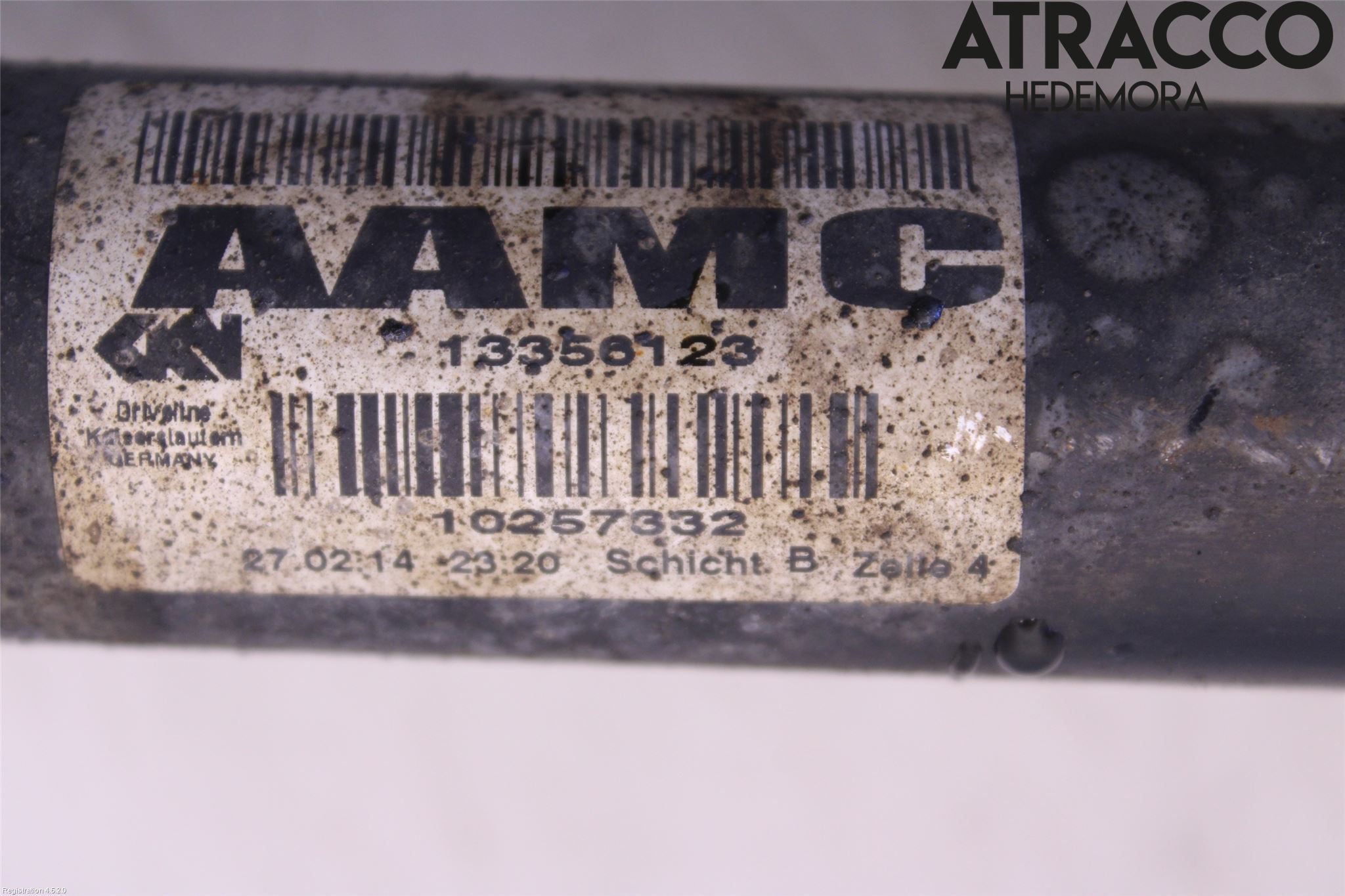 Opel ASTRA J 10-15 Drivaksel Foran Kompl Høyre