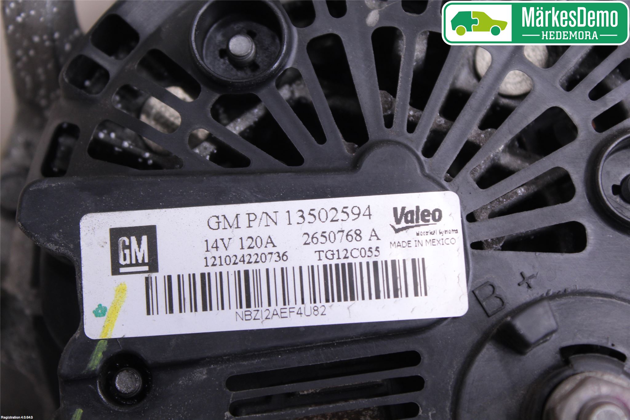 Opel ASTRA J 10-15 Dynamo
