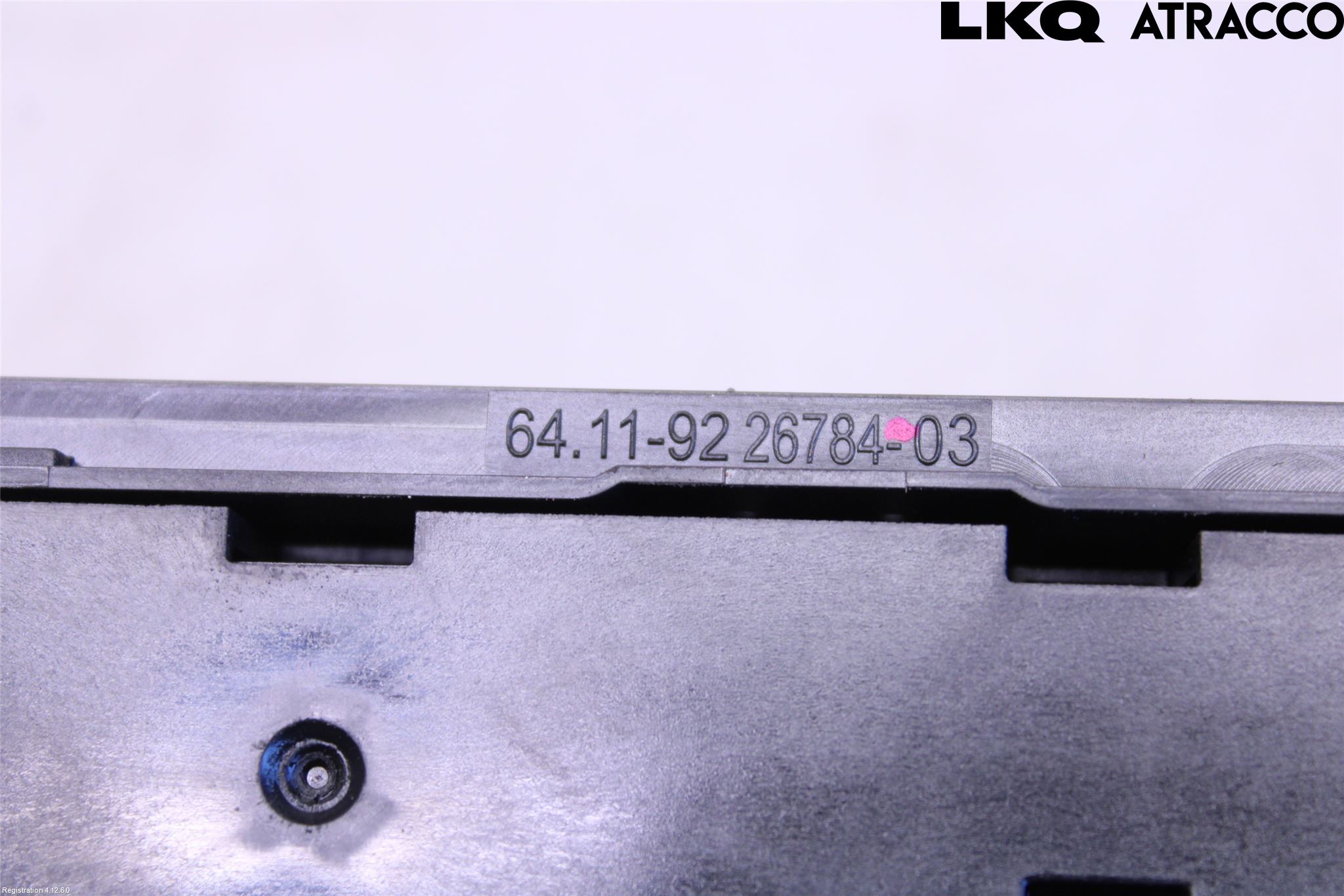 BMW 3 F30/F31/F80 12-19 Varme Ac Betjening-Display