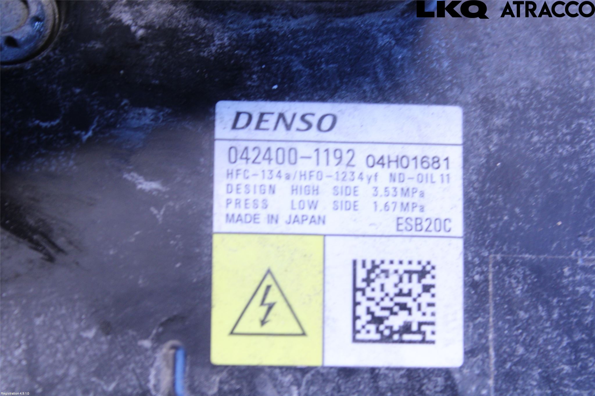 Toyota COROLLA CROSS XG10 22- Varme Ac Kompressor