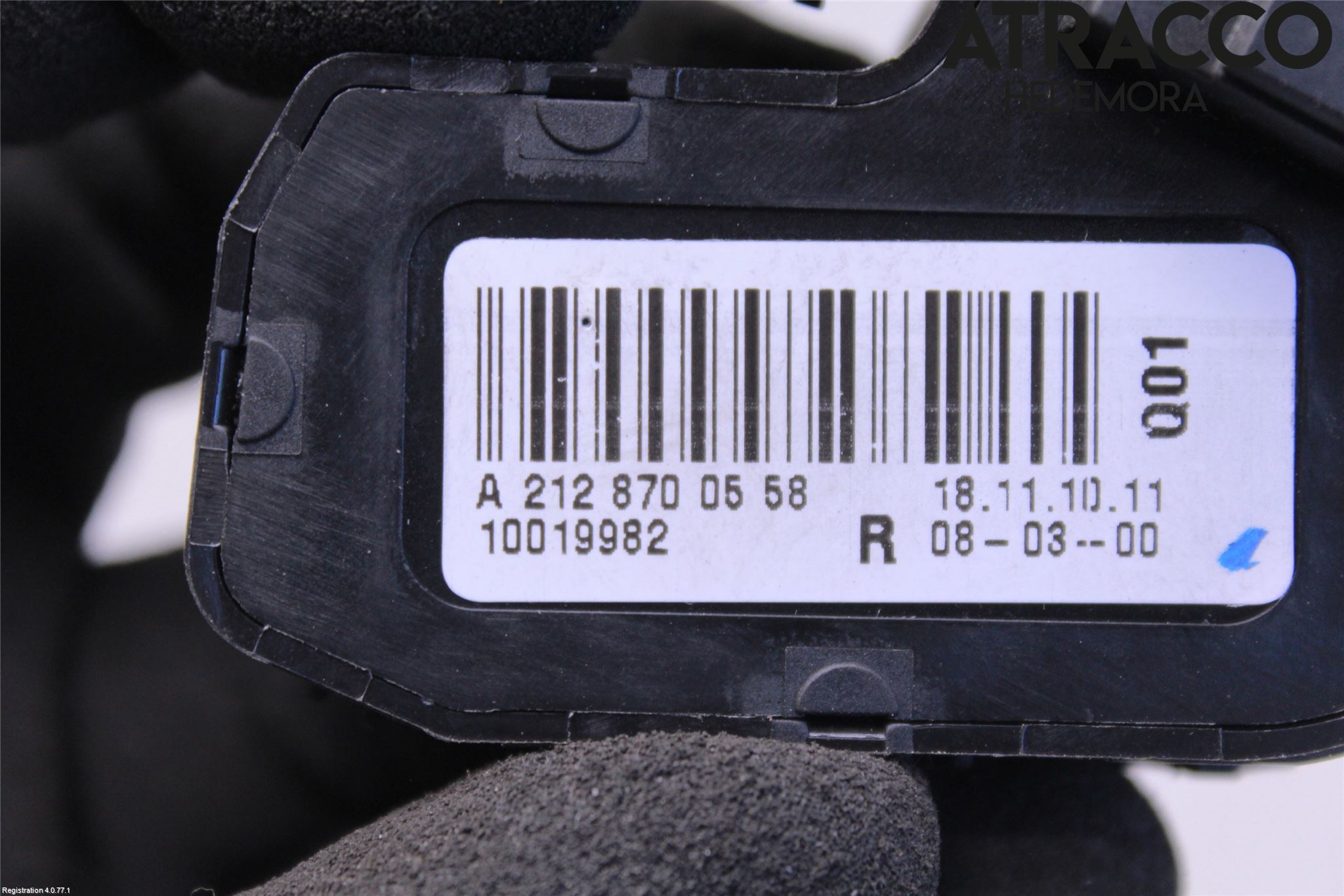 Mercedes-Benz MB E-KLASS (W212) 09-16 Bryter Sete Regulering