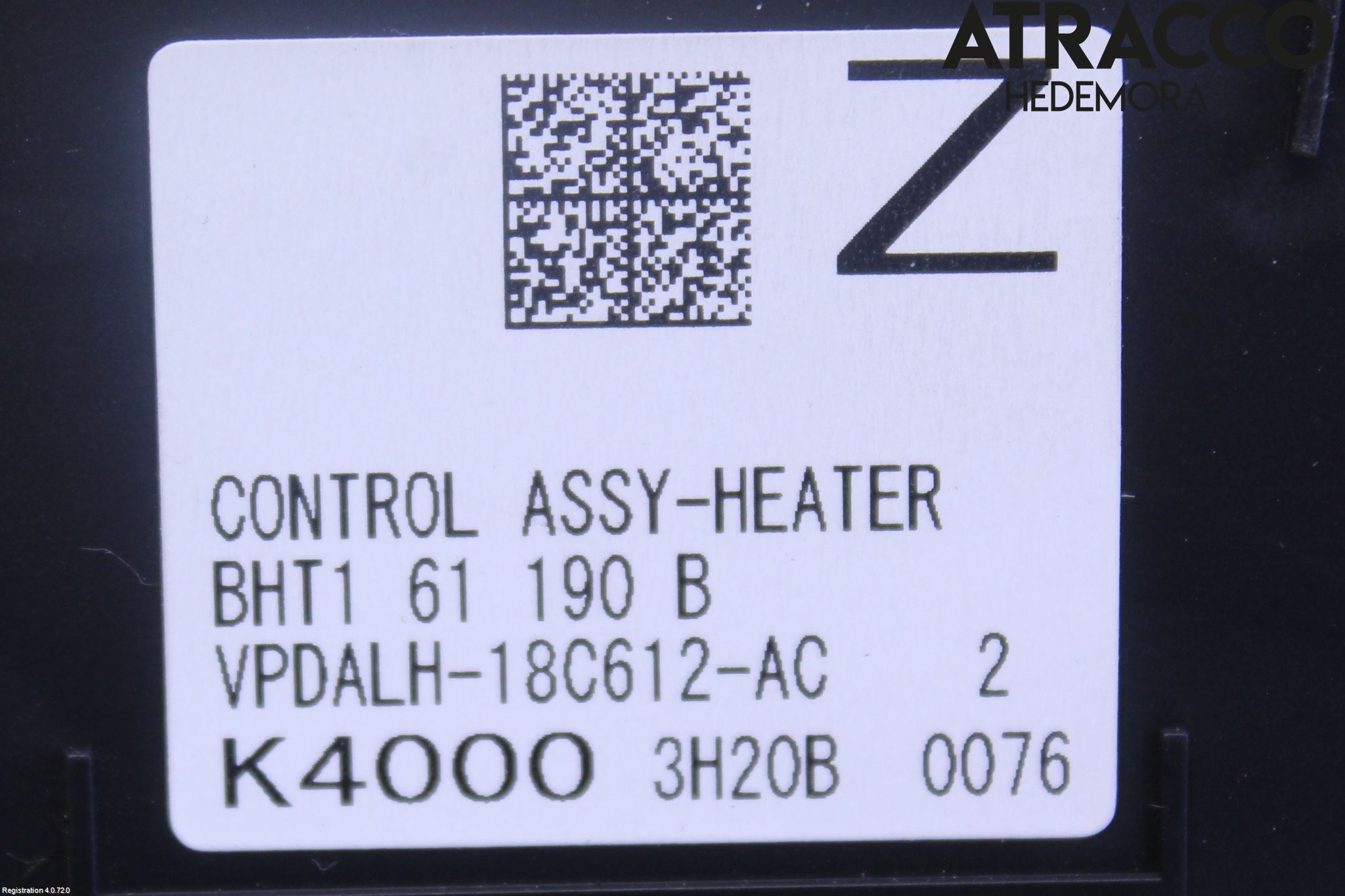 Mazda 3 III 14-19 Varme Ac Betjening-Display