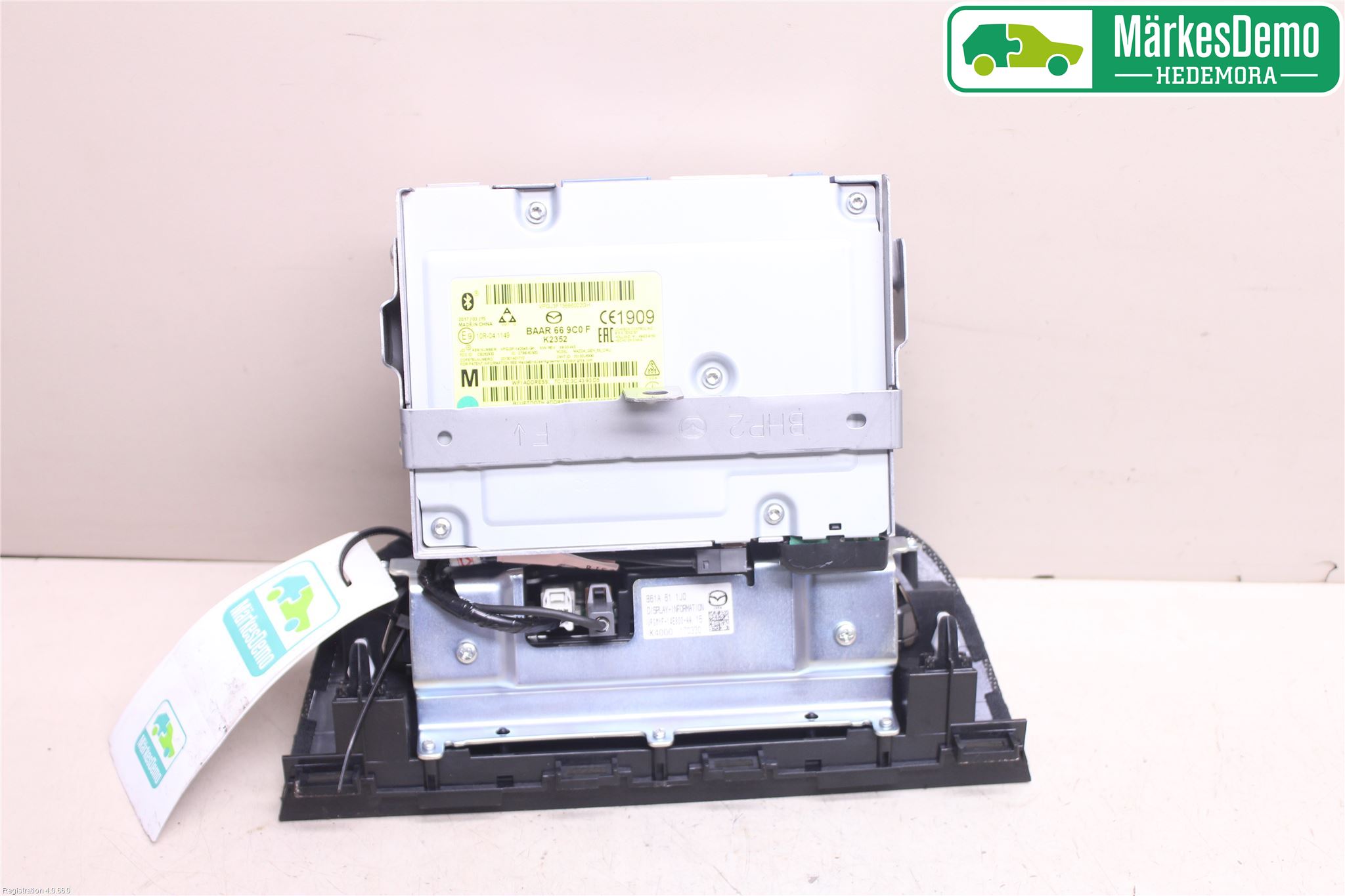 Mazda 3 III 14-19 Stereo Radio Med Cd