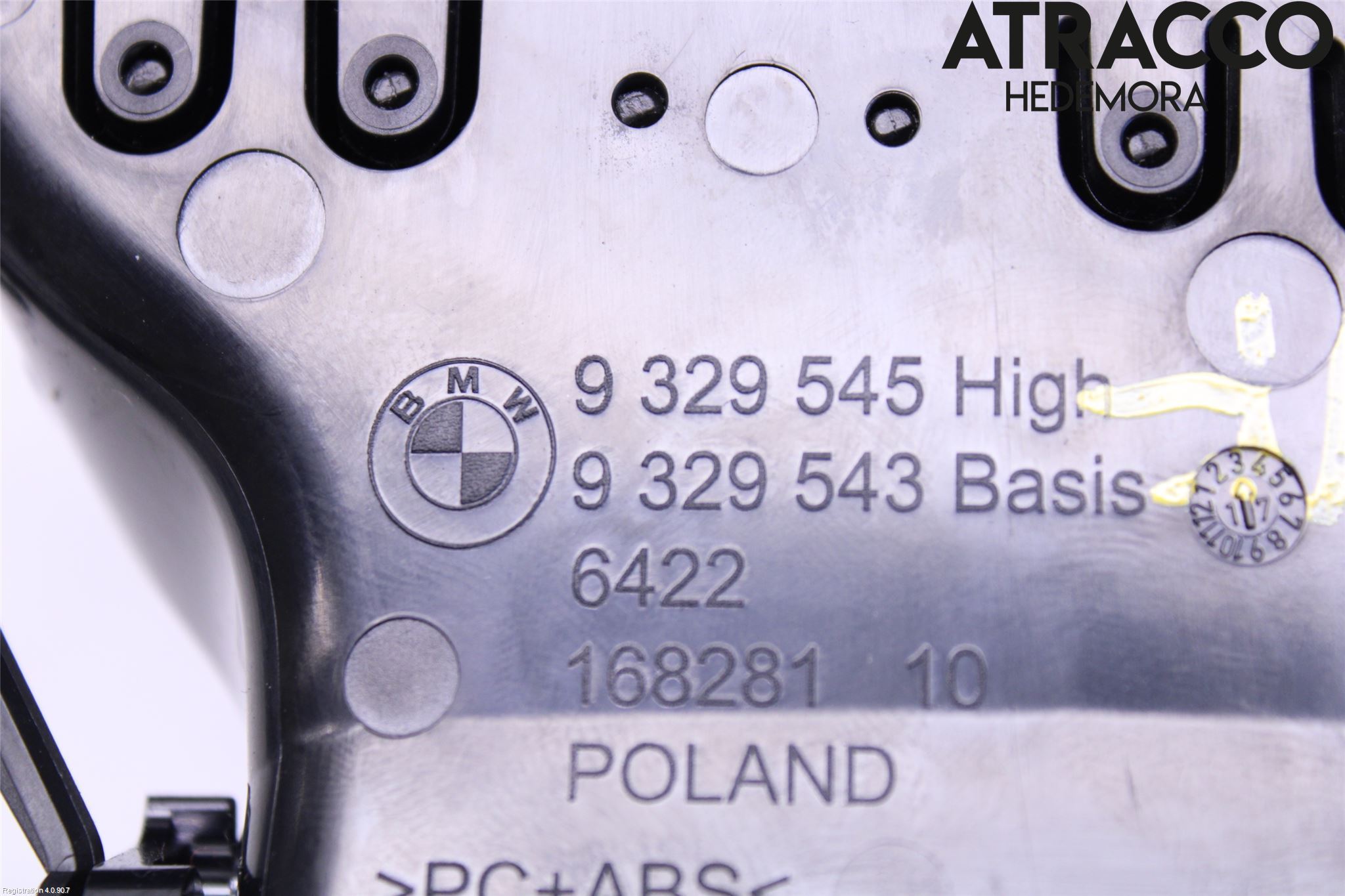 BMW 5 G30/G31/F90 17-23 Dashbord Kanal - Dyse