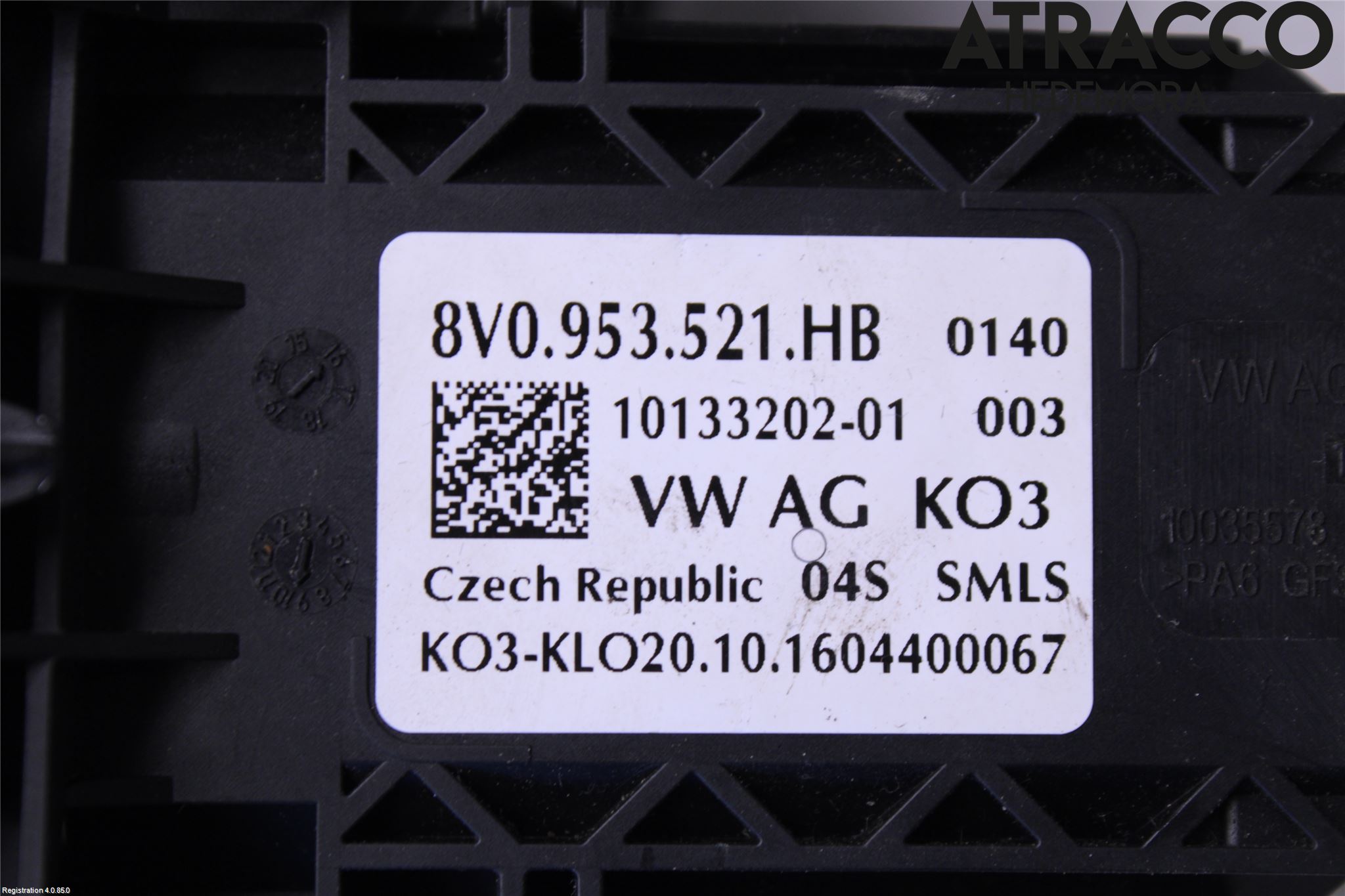 Audi A3/S3 8V 13-20 Bryter Ratt Kombi H Og V