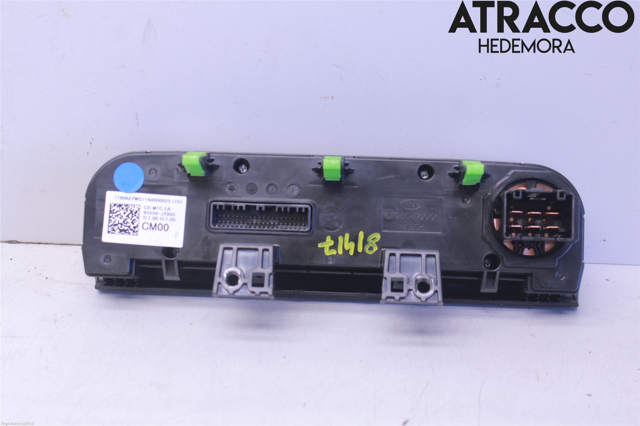 Kia CEED 12-18 Varme Ac Betjening-Display