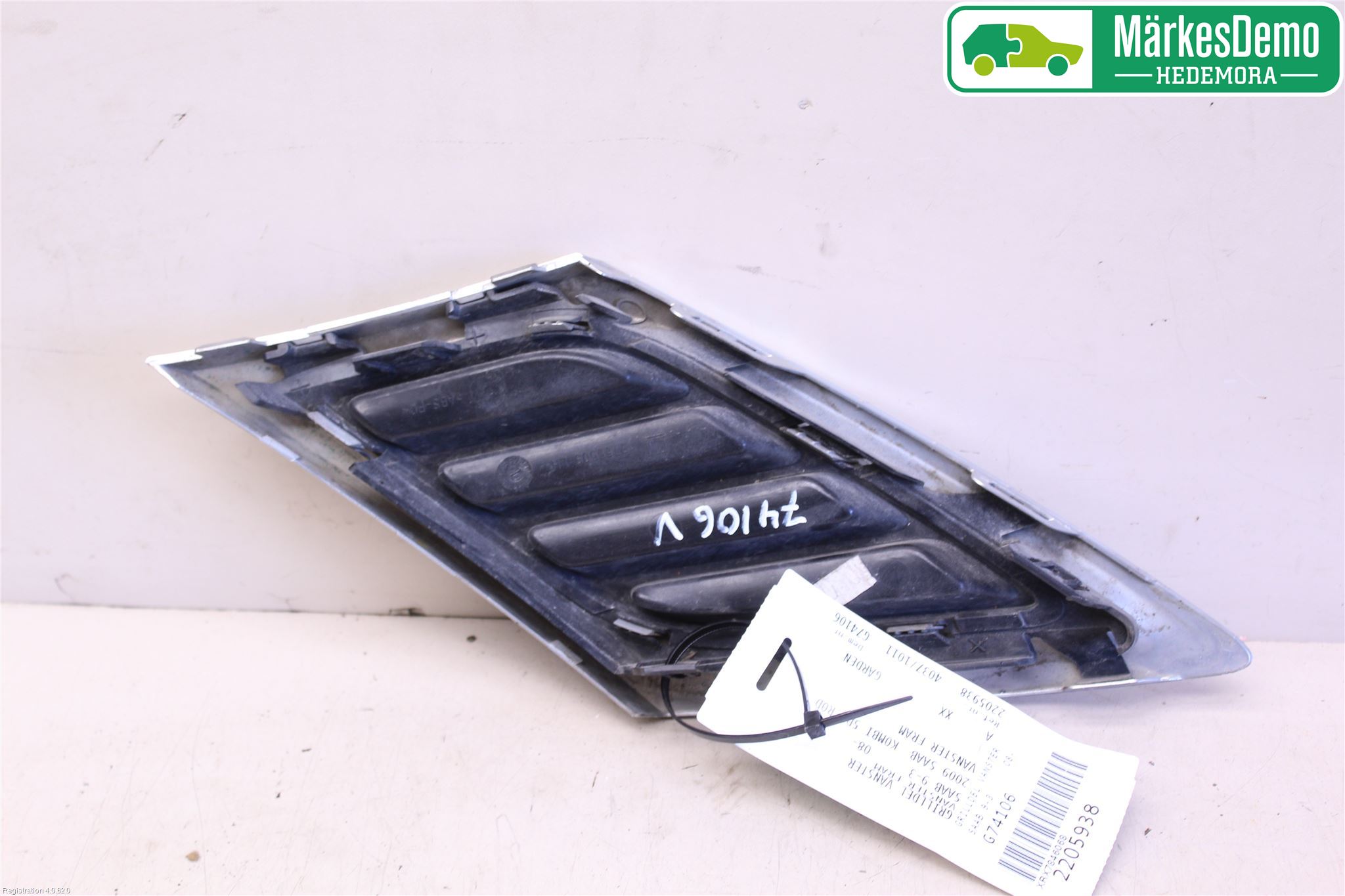 Saab 9-3 VER2/VER3 08-15 Grilldel Venstre