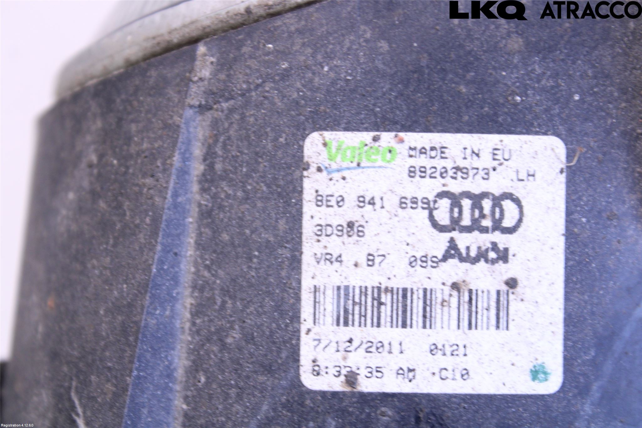 Audi A3/S3 05-13 Frontlykt-Kurve-Tåkelys