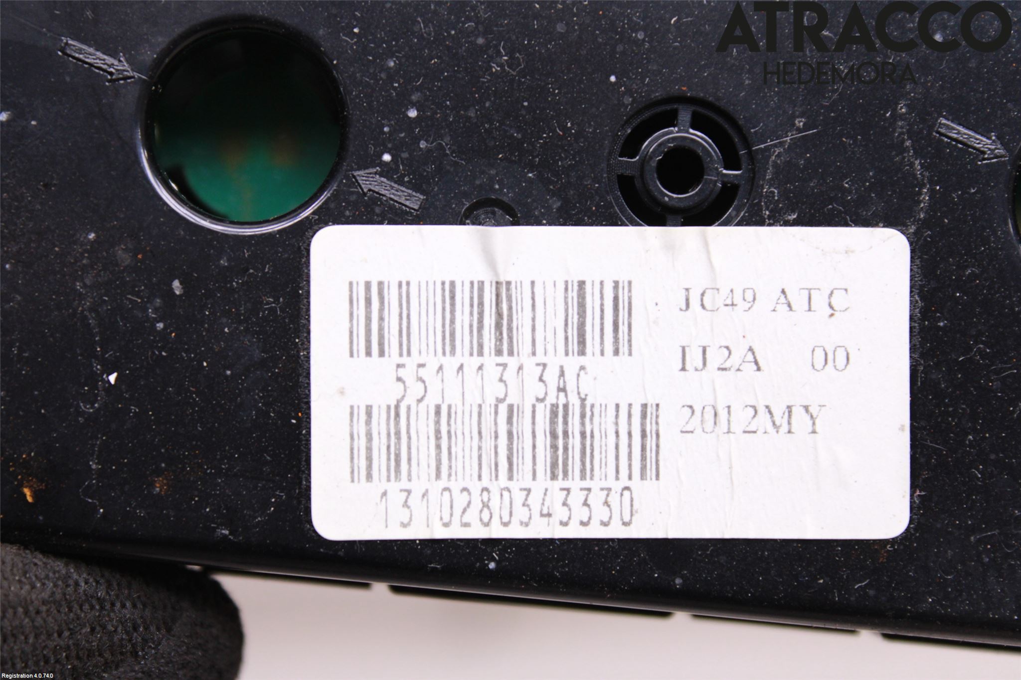 Lancia VOYAGER Varme Ac Betjening-Display
