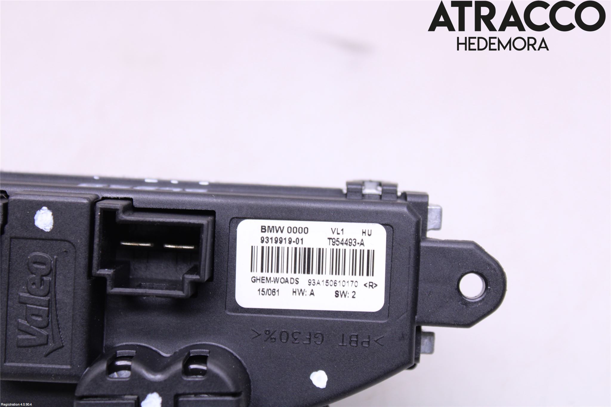 BMW 3 GT F34 13-19 Varmeapparat Viftemotstand