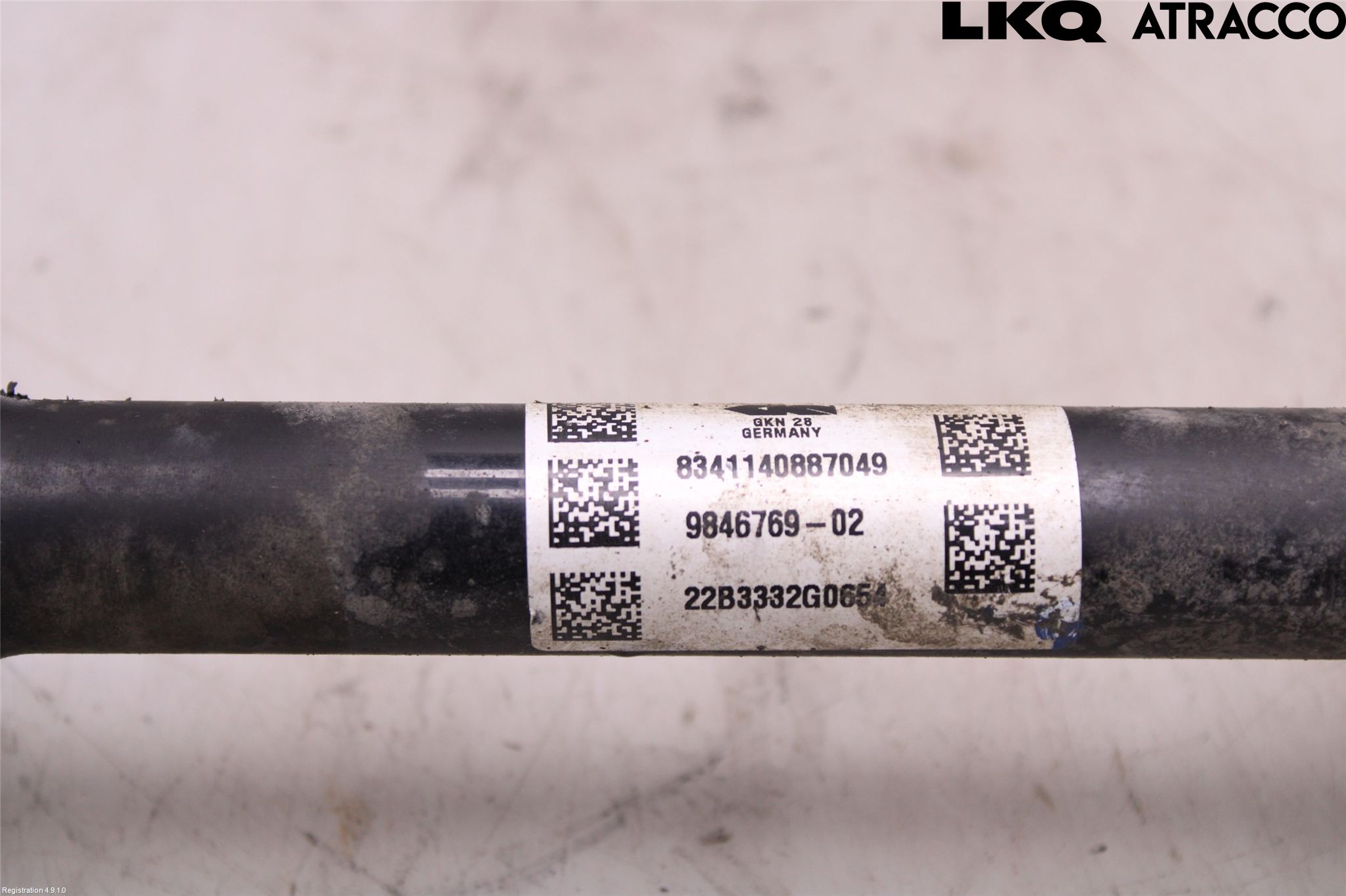 BMW 5 G30/G31/F90 17-23 Drivaksel Foran Kompl Venstre