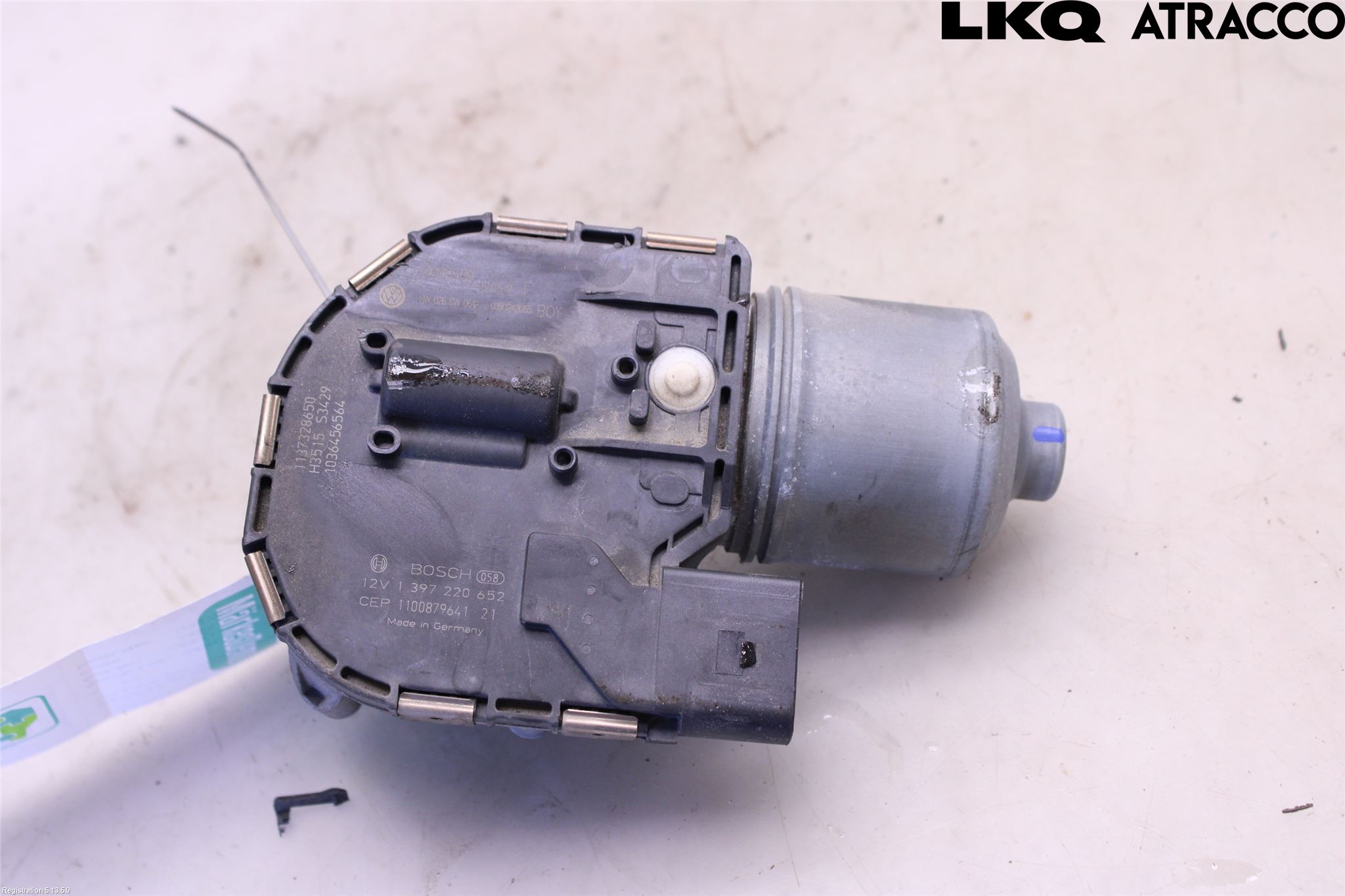 Volkswagen VW GOLF VI 09-13 Viskermotor Frontrute