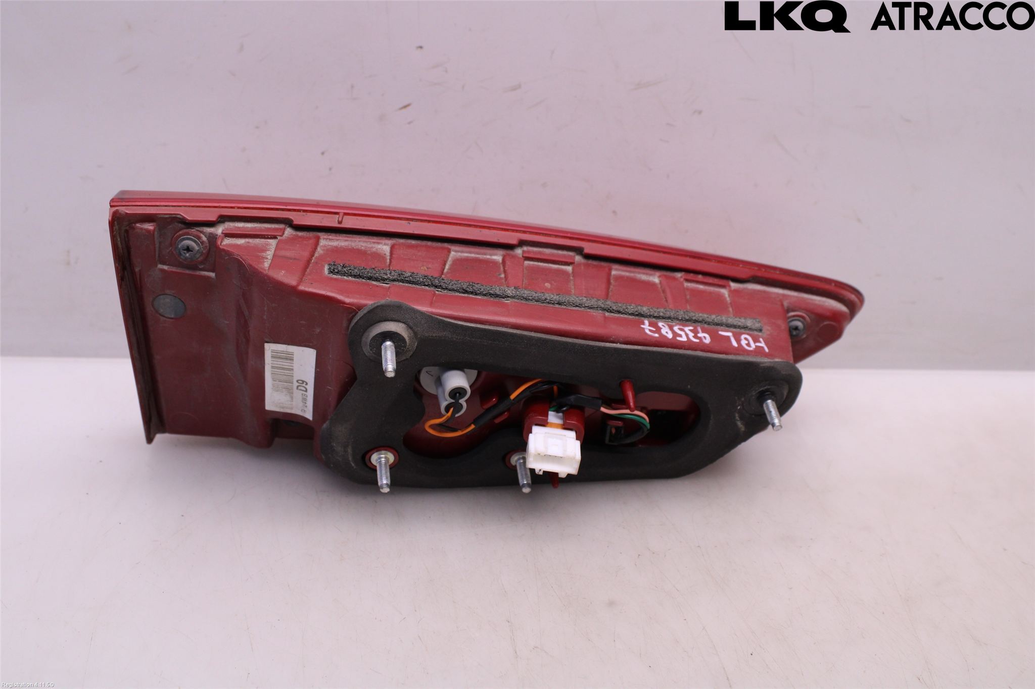 Kia OPTIMA 16-20 Baklykt Høyre  På Luke(Indre)