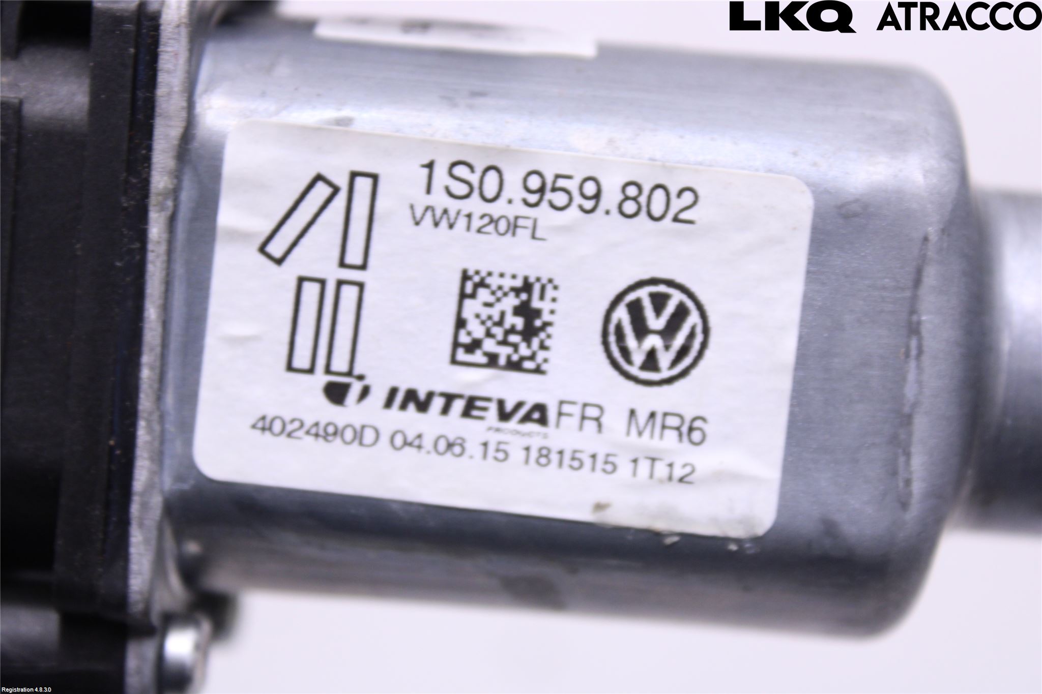 Volkswagen VW UP! / E-UP! Vindusheismotor
