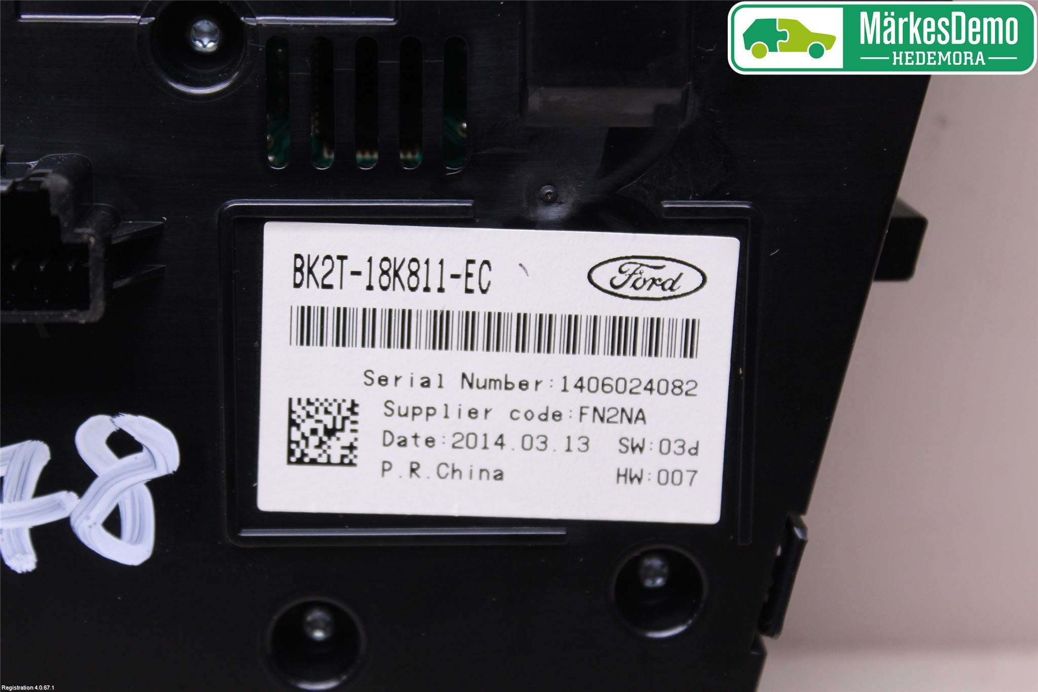Ford TRANSIT/TOURNEO CONNECT 13-22 Stereo Radio Med Cd