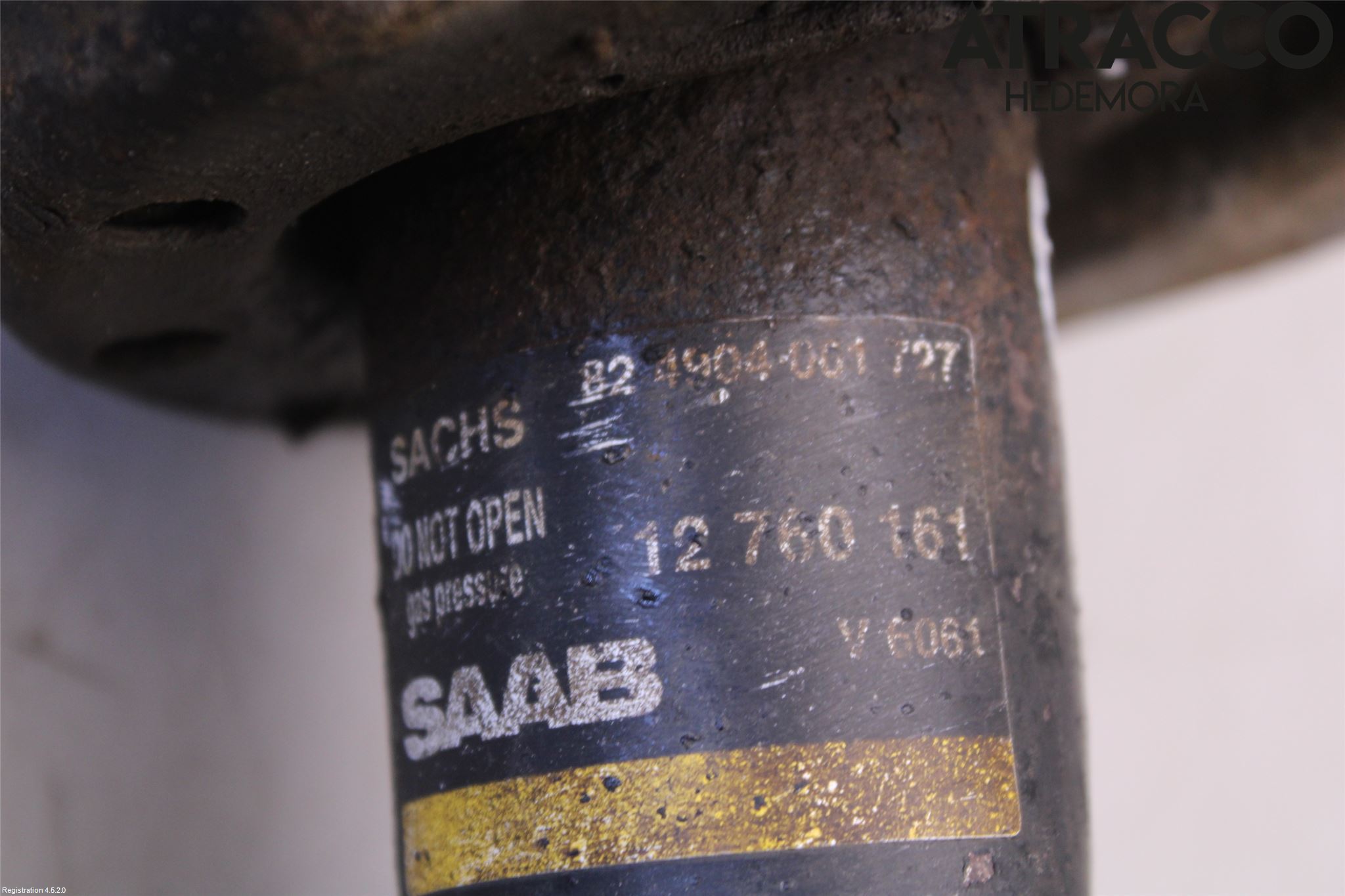 Saab 9-5     06-10 Fjærbein Foran Høyre