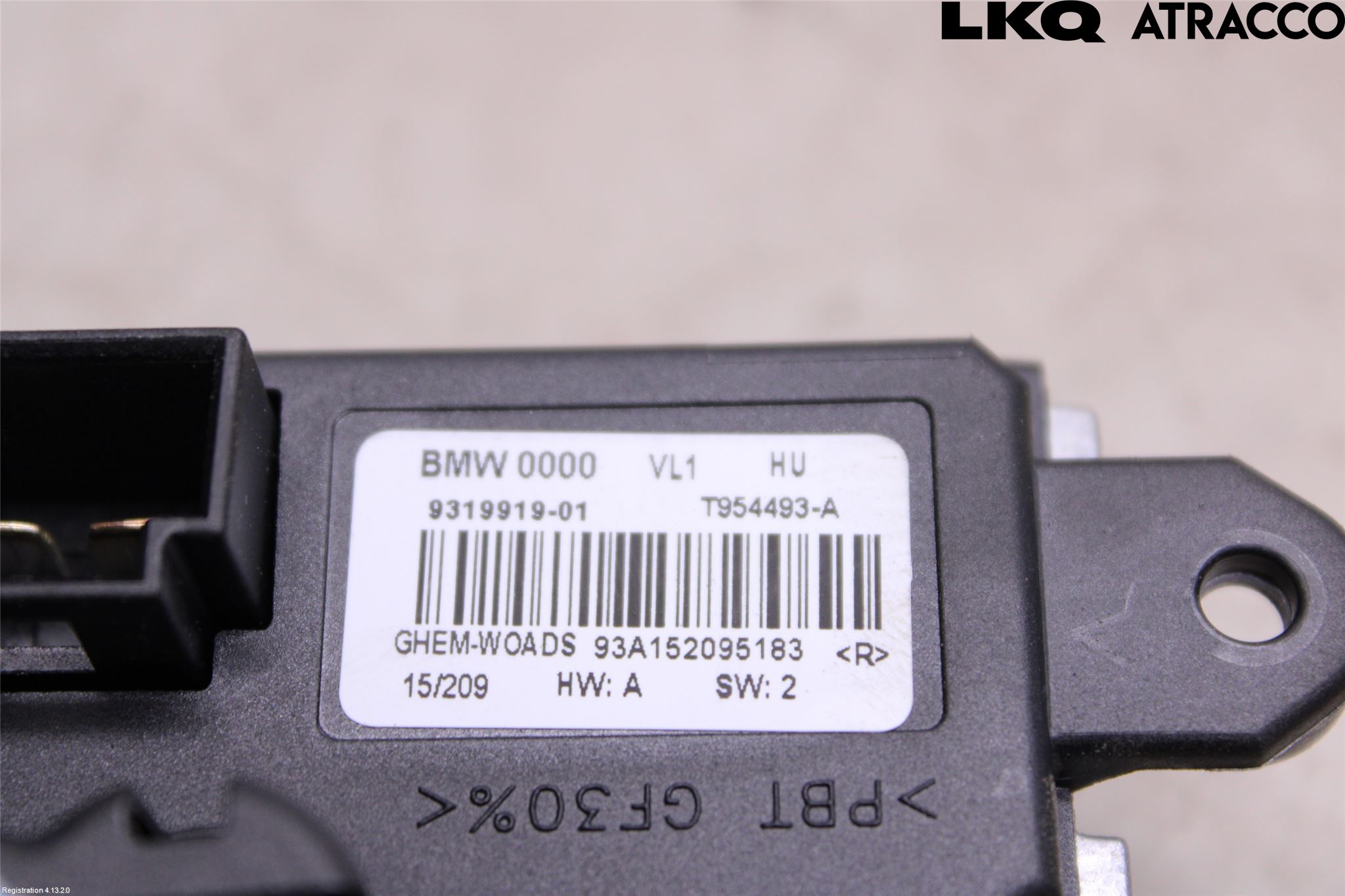 BMW 2 F22/F23/F87 Coupé/Cab 13-21 Varmeapparat Viftemotstand