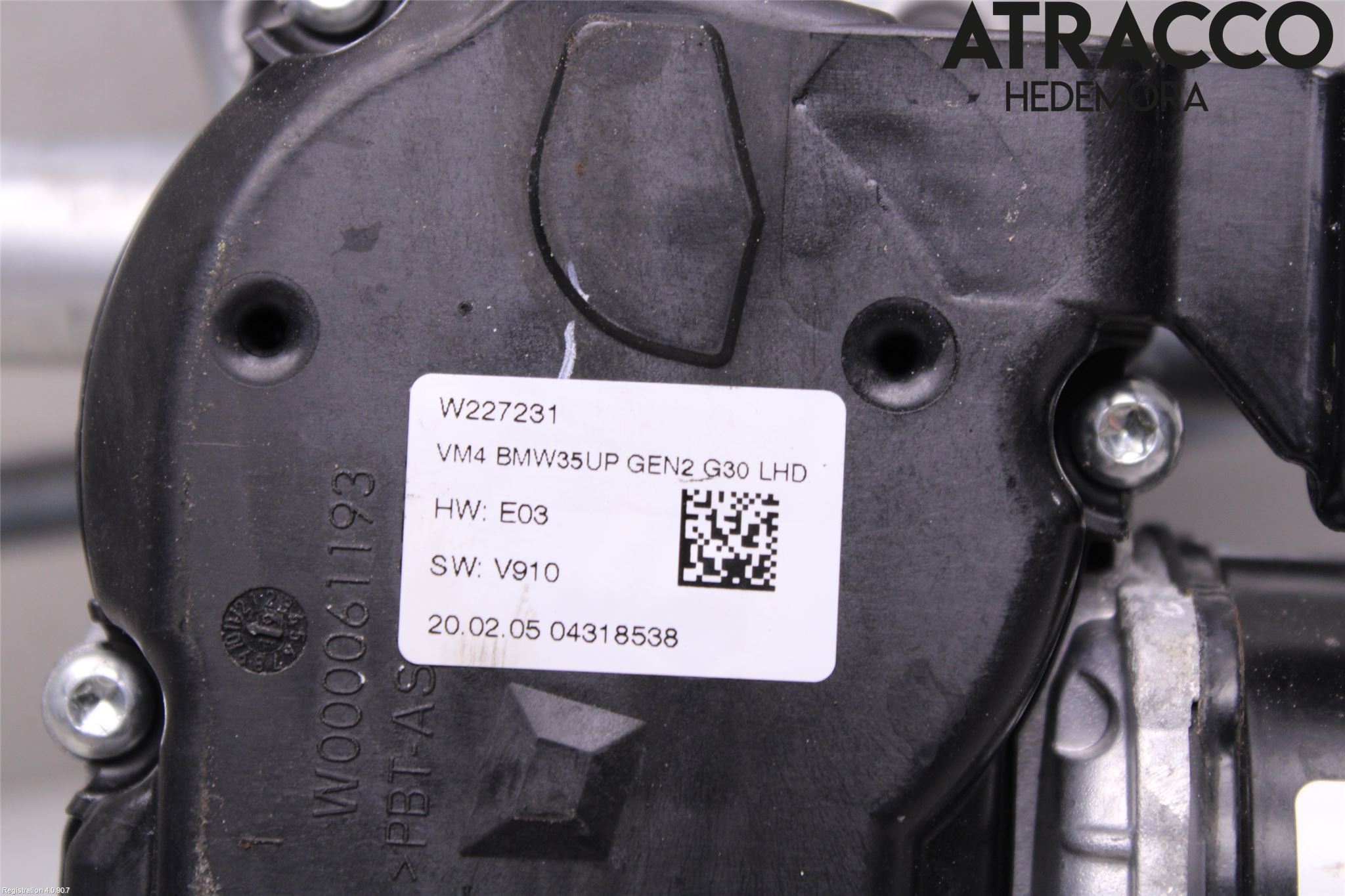 BMW 5 G30/G31/F90 17-23 Viskeroverføring Frontrute