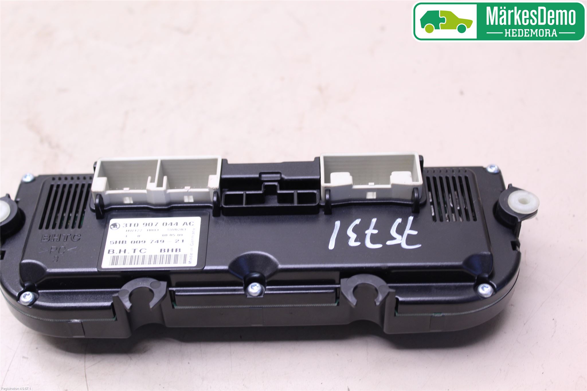 Skoda OCTAVIA (1Z) 05-13 Varme Ac Betjening-Display