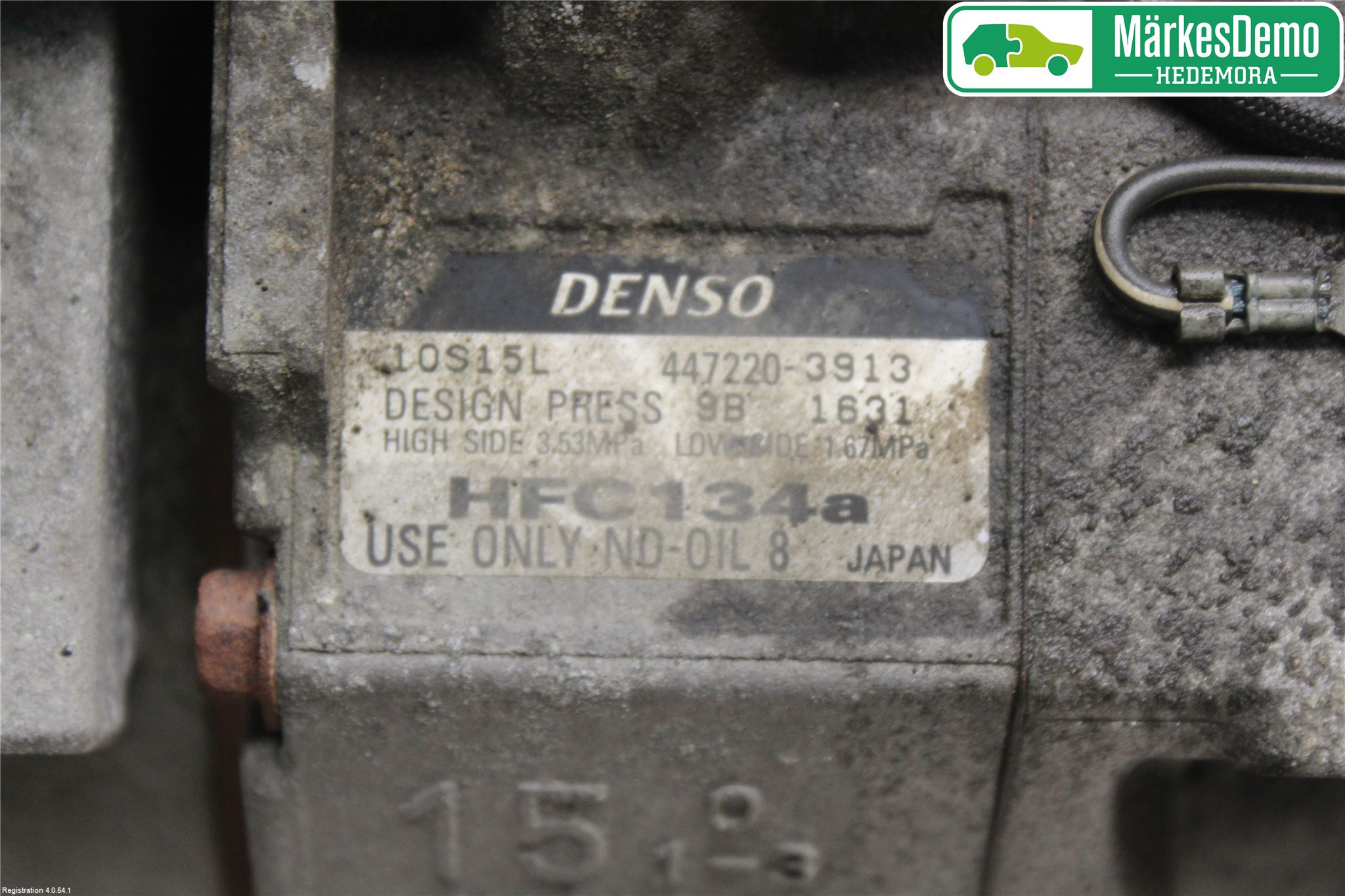 Toyota AVENSIS 98-02 Varme Ac Kompressor