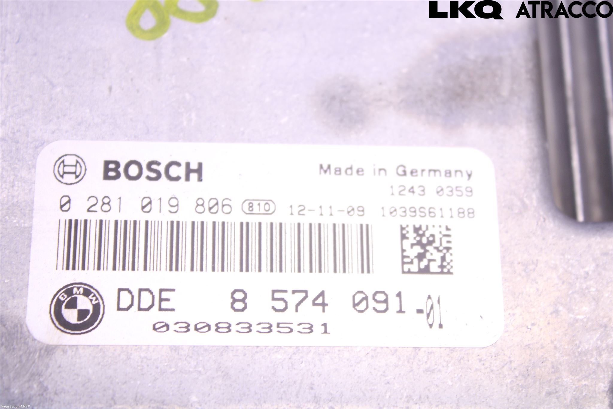 BMW 5 F10/F11/F18 09-17 Styreenhet Dieselpumpe