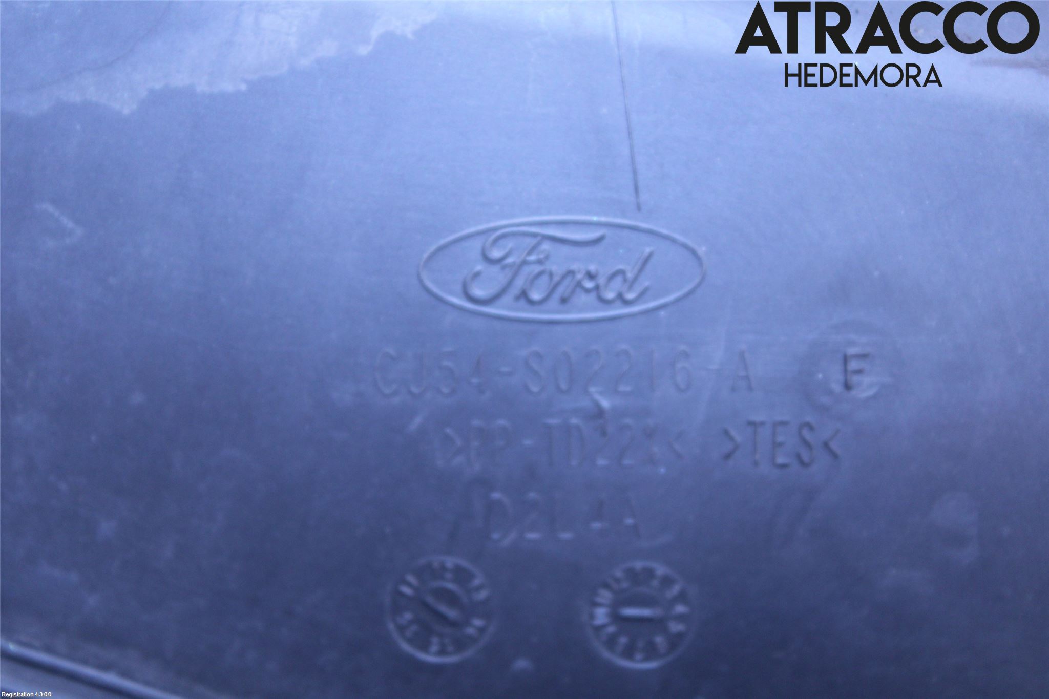 Ford KUGA 13-16 Visker Deksel-Grill-Under Frr