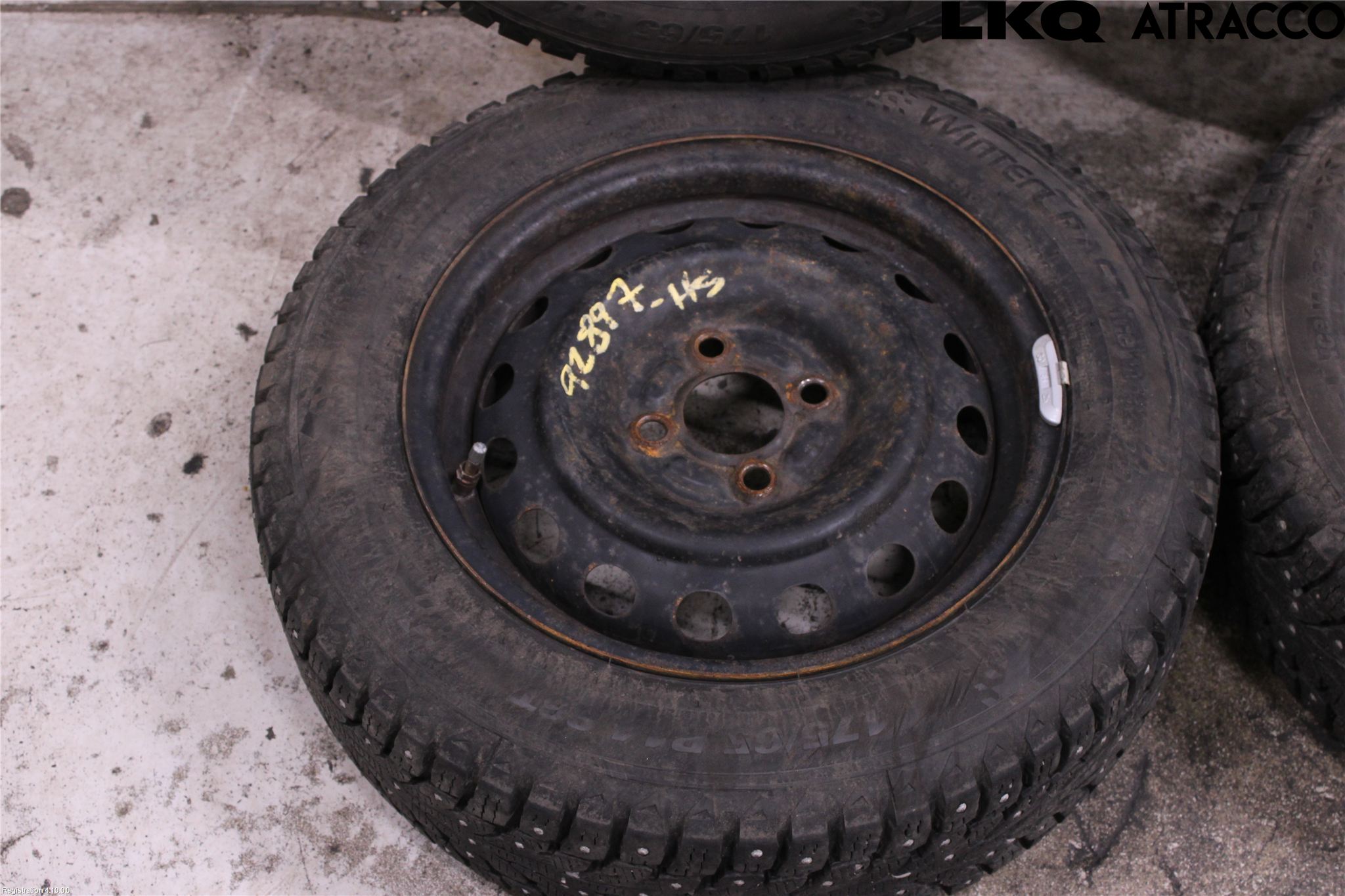 Nissan MICRA 11-16 Dekk Vinter På Stål Felg 4Stk