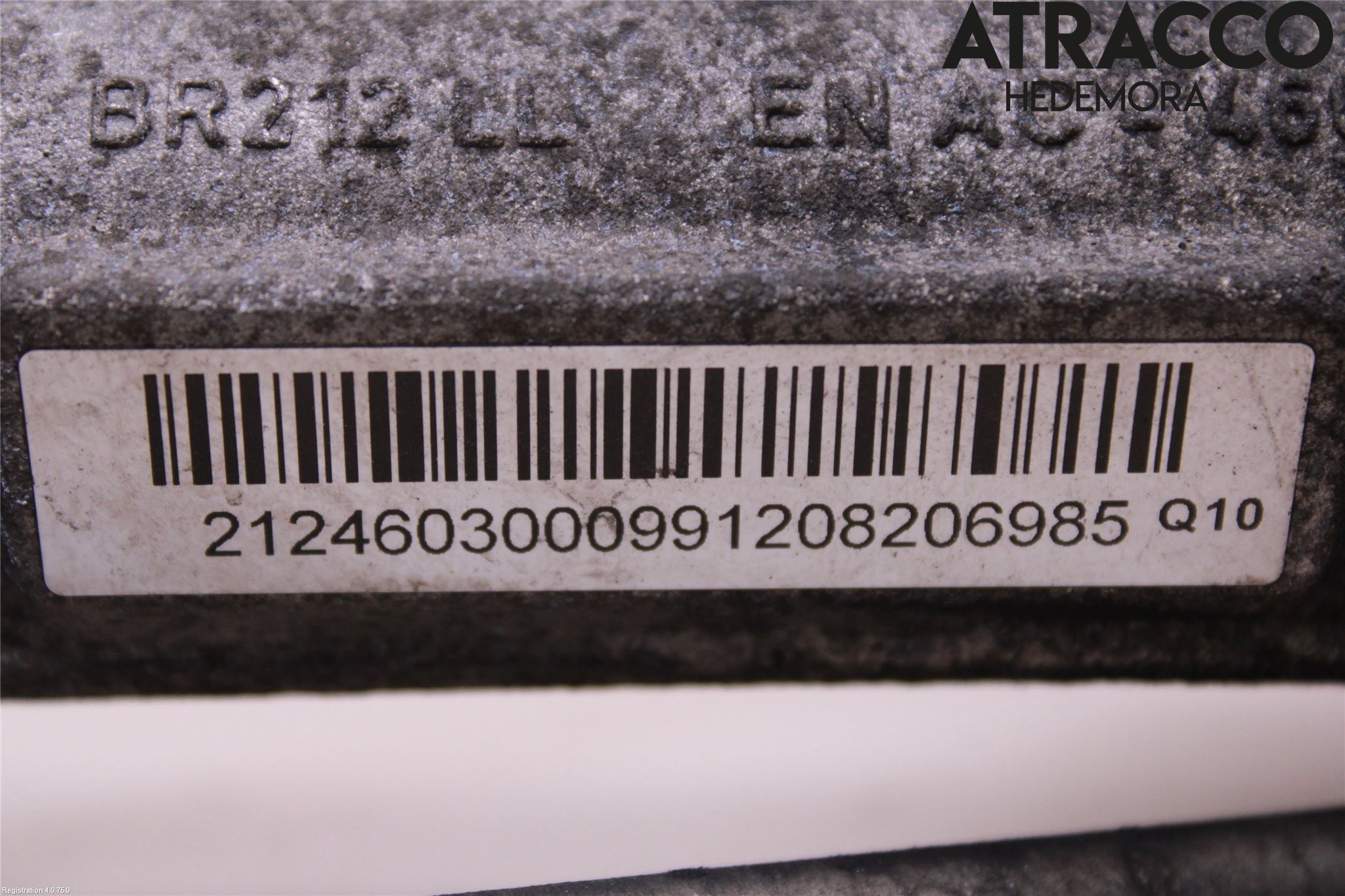 Mercedes-Benz MB E-KLASS (W212) 09-16 Servo Snekke - Tannstang