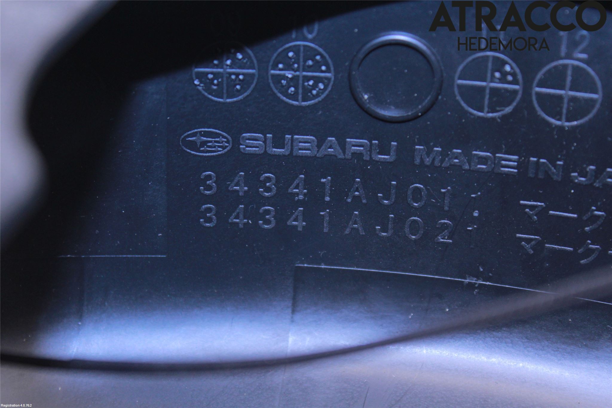 Subaru OUTBACK 10-15 Rattdeksel - Deksler