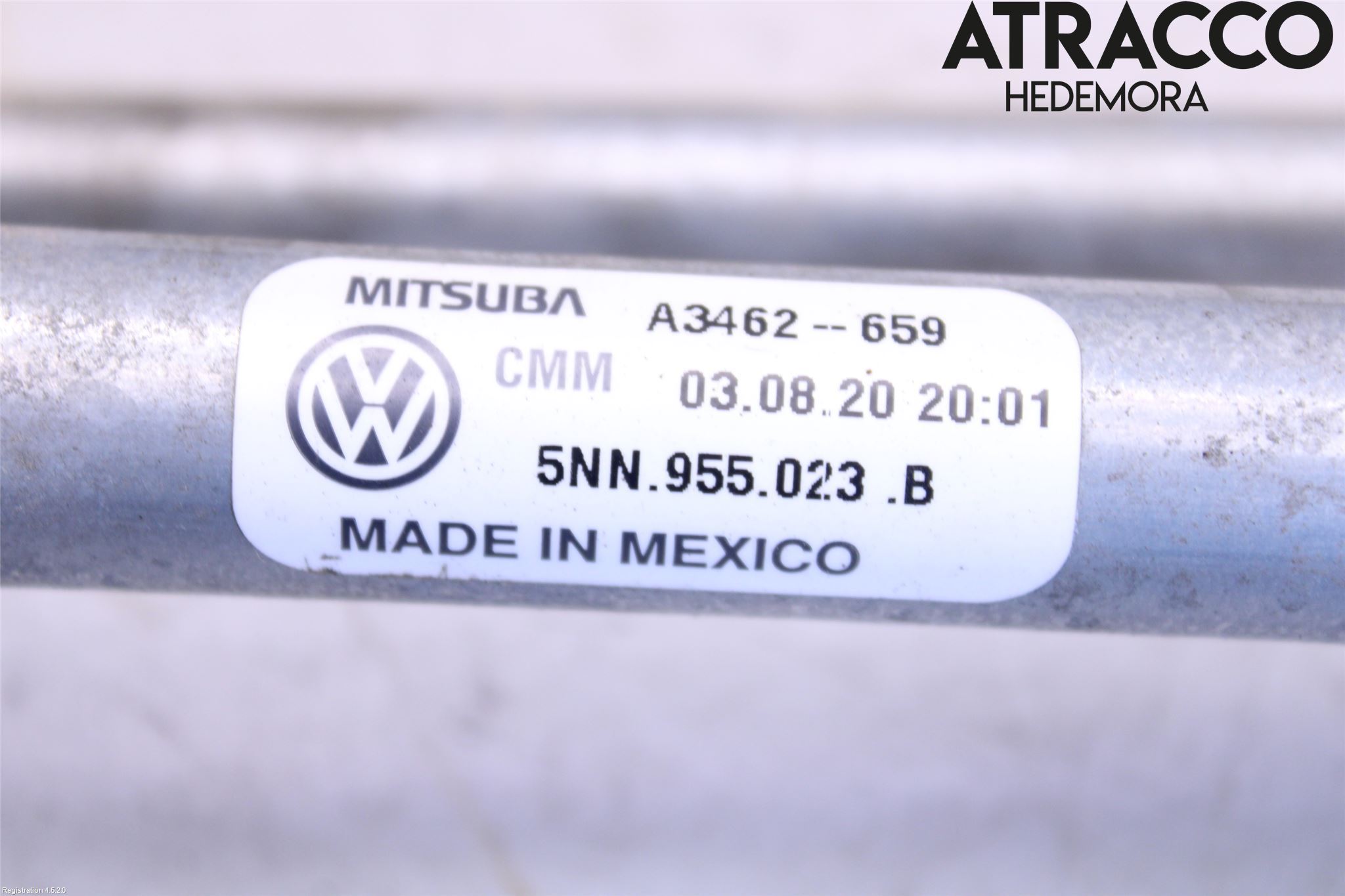 Volkswagen VW TIGUAN ALLSPACE 18- Viskeroverføring Frontrute