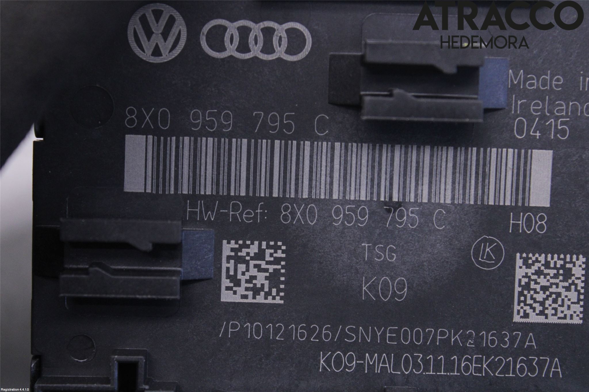 Audi Q3 8U 12-18 Styreenhet Dør