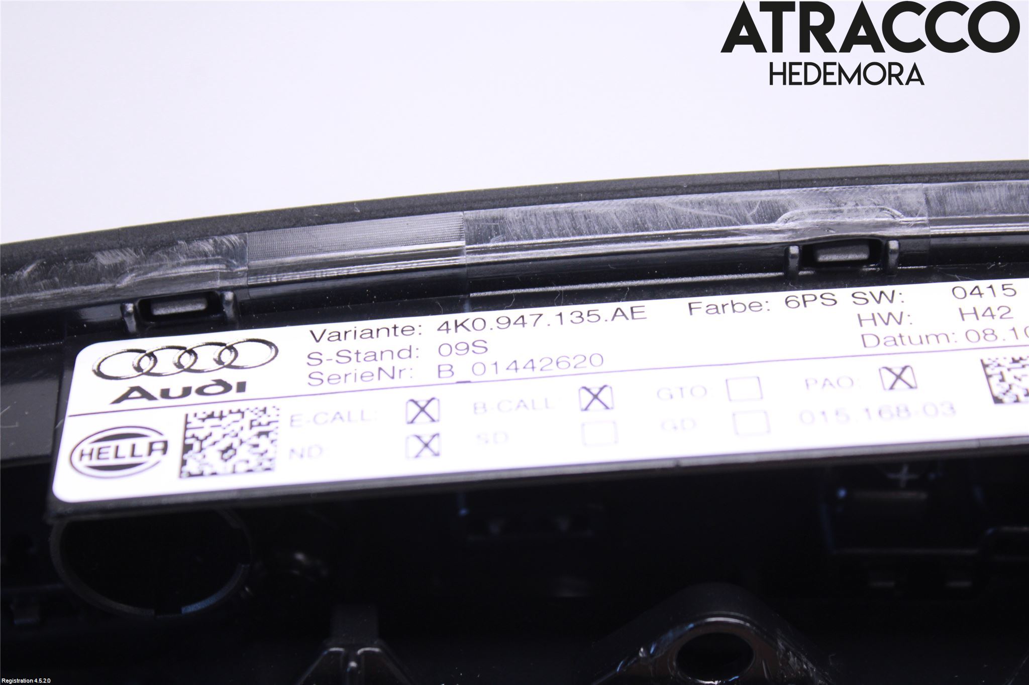 Audi A4/S4 B9 16-19 Innr Taklys
