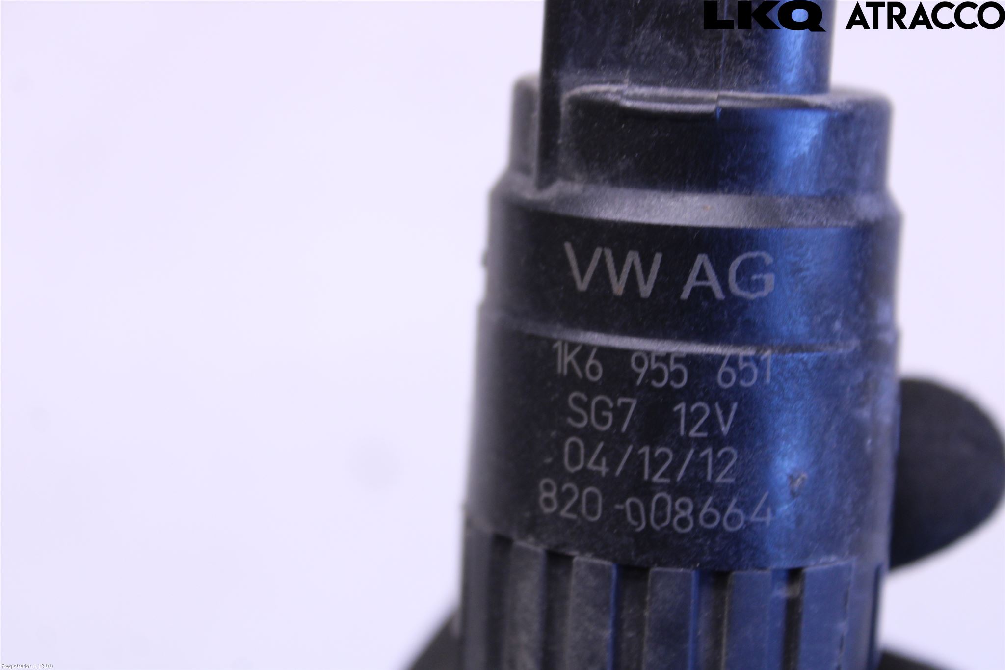 Volkswagen VW GOLF / E-GOLF VII 13-20 Spylerpumpe Frontrute
