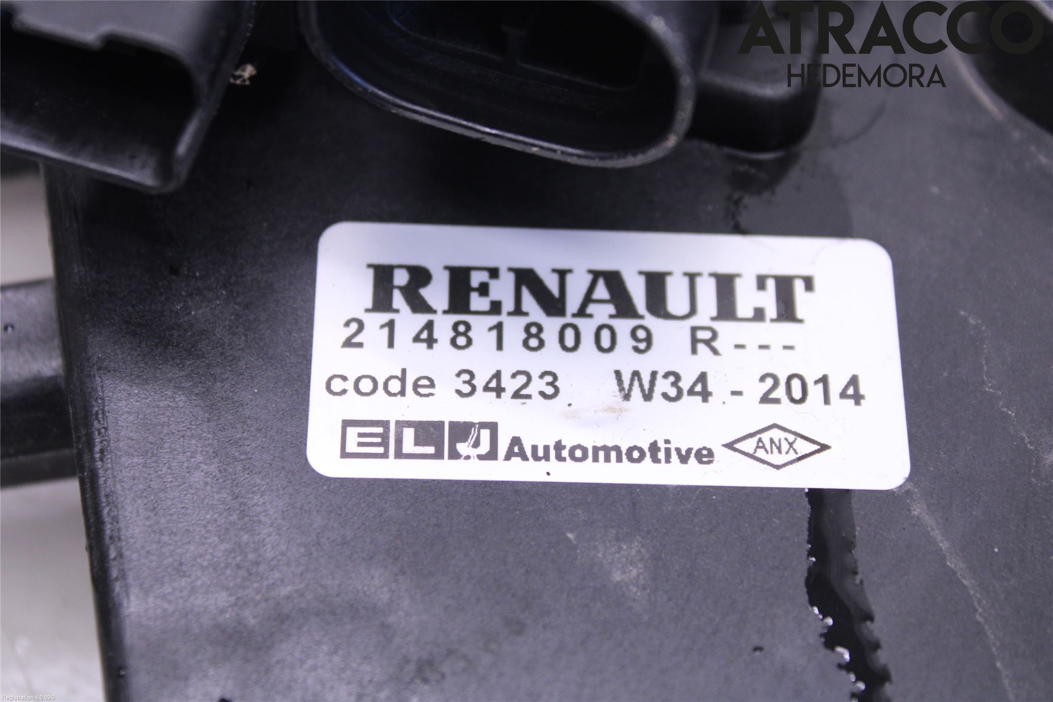 Renault CLIO IV 12-16 Kjølevifte Elektrisk