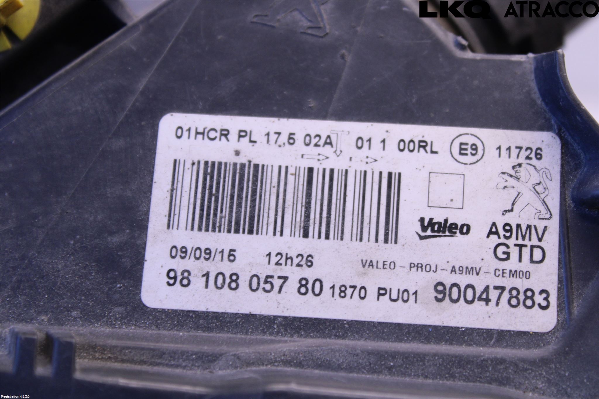 Peugeot PEUGOT 208 16-19 Frontlykt Venstre