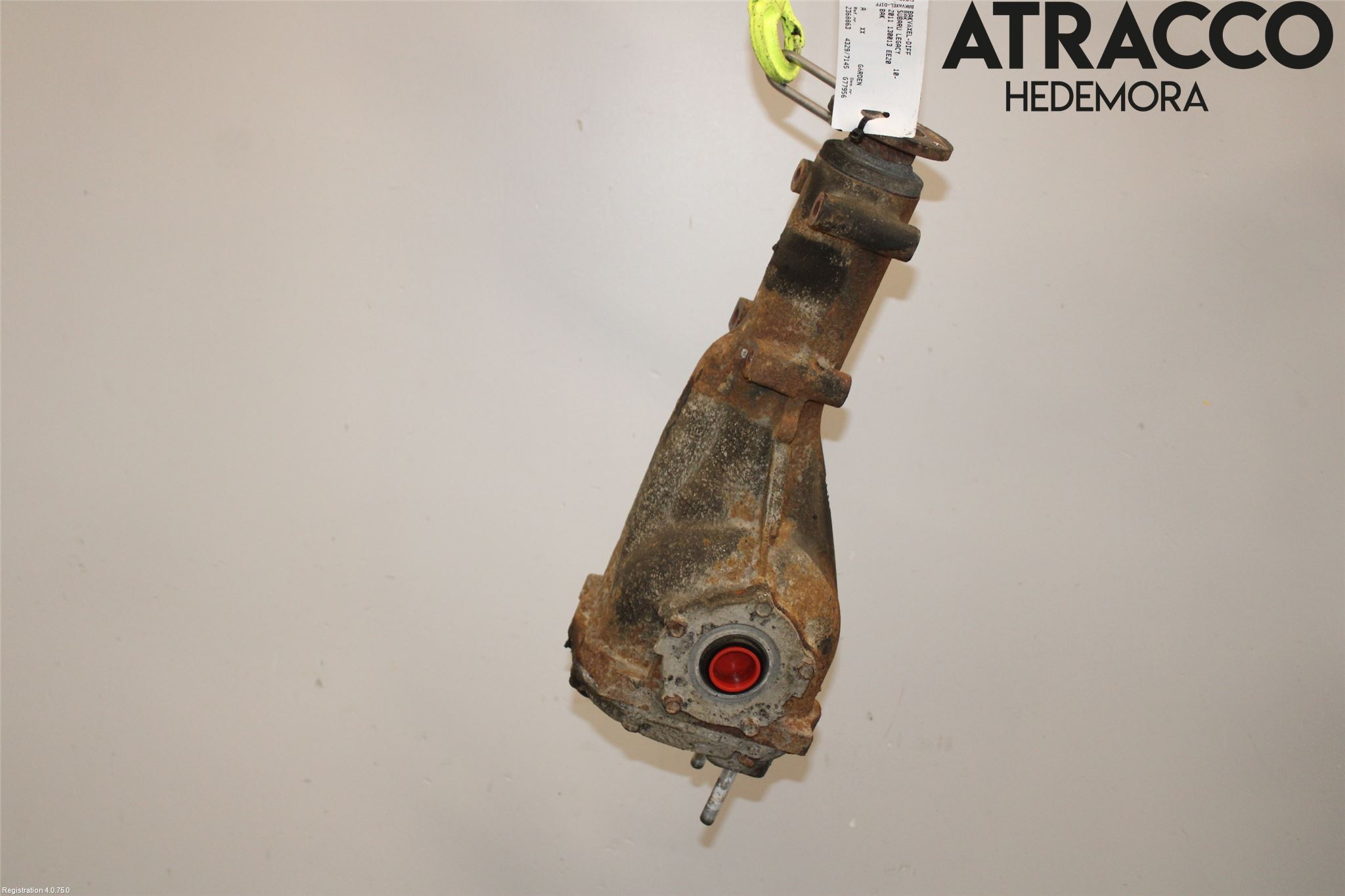Subaru LEGACY 10-14 Bakaksel Kardang Bak -Diff