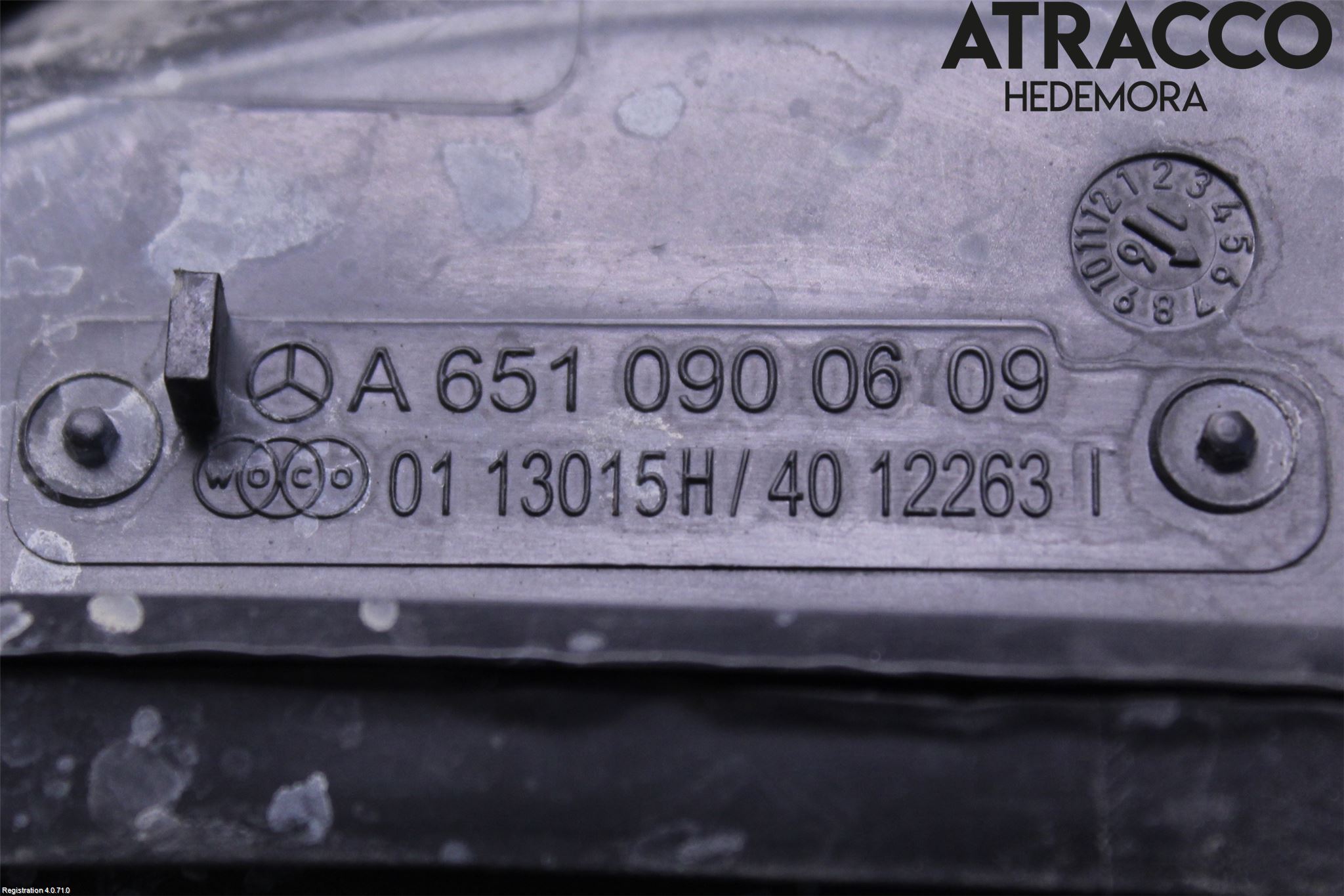 Mercedes-Benz MB A-KLASS (W176) 13-18 Intercooler Rør-Slange