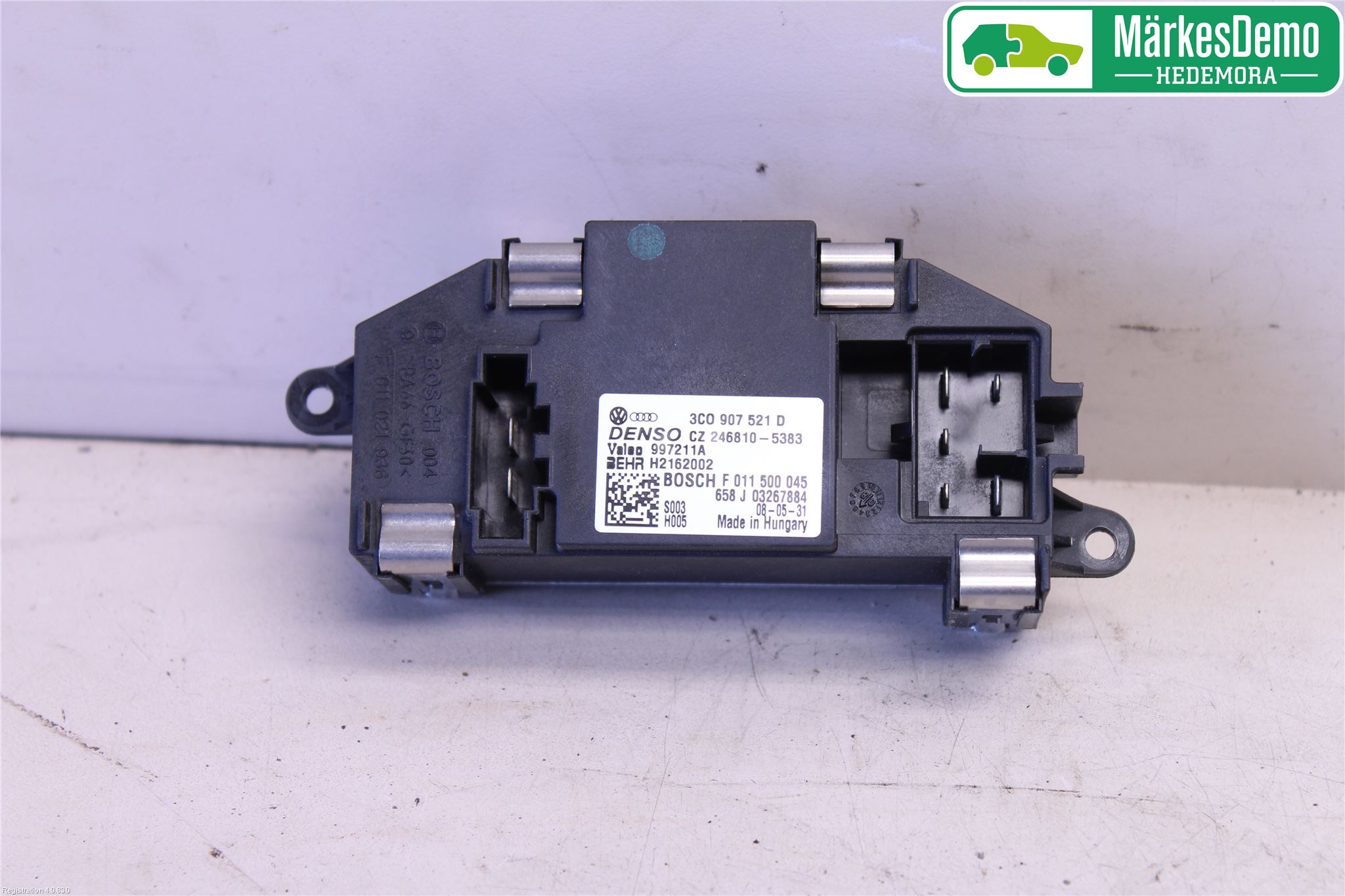 Audi A3/S3 05-13 Varmeapparat Viftemotstand