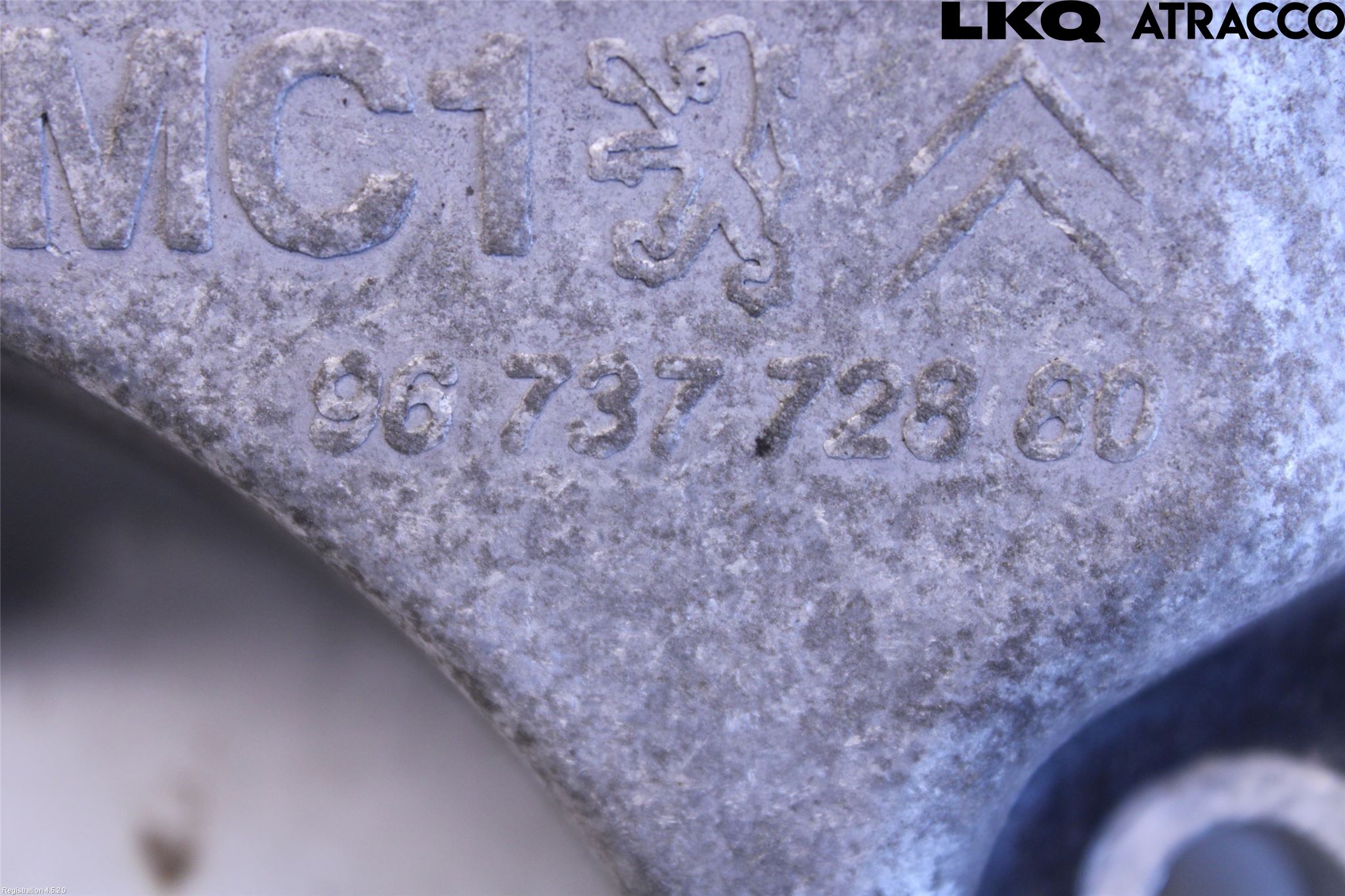 Citroen C4 PICASSO 14-18 Gearkasse Feste Stål-Alu