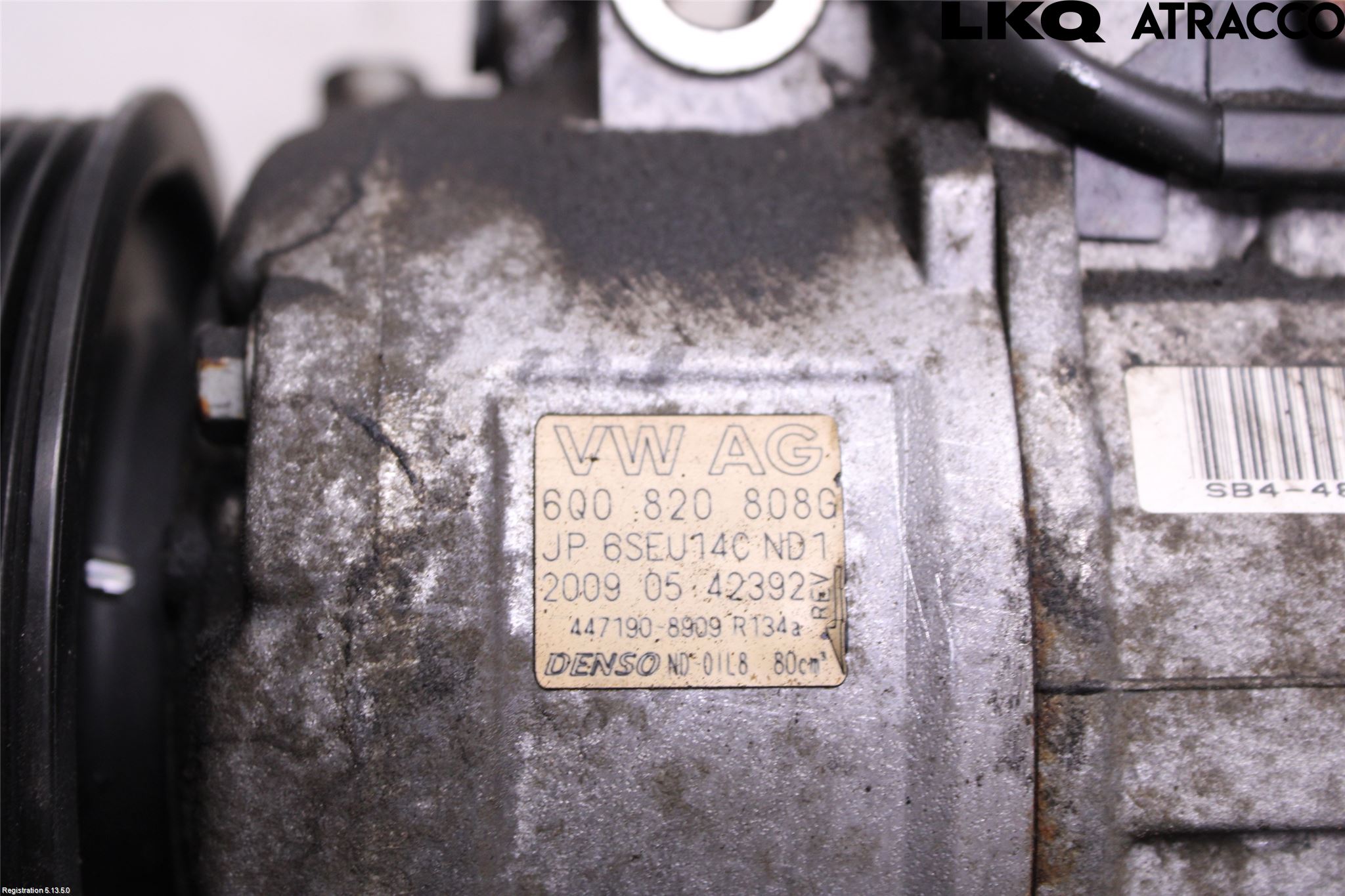 Skoda FABIA 07-14 Varme Ac Kompressor