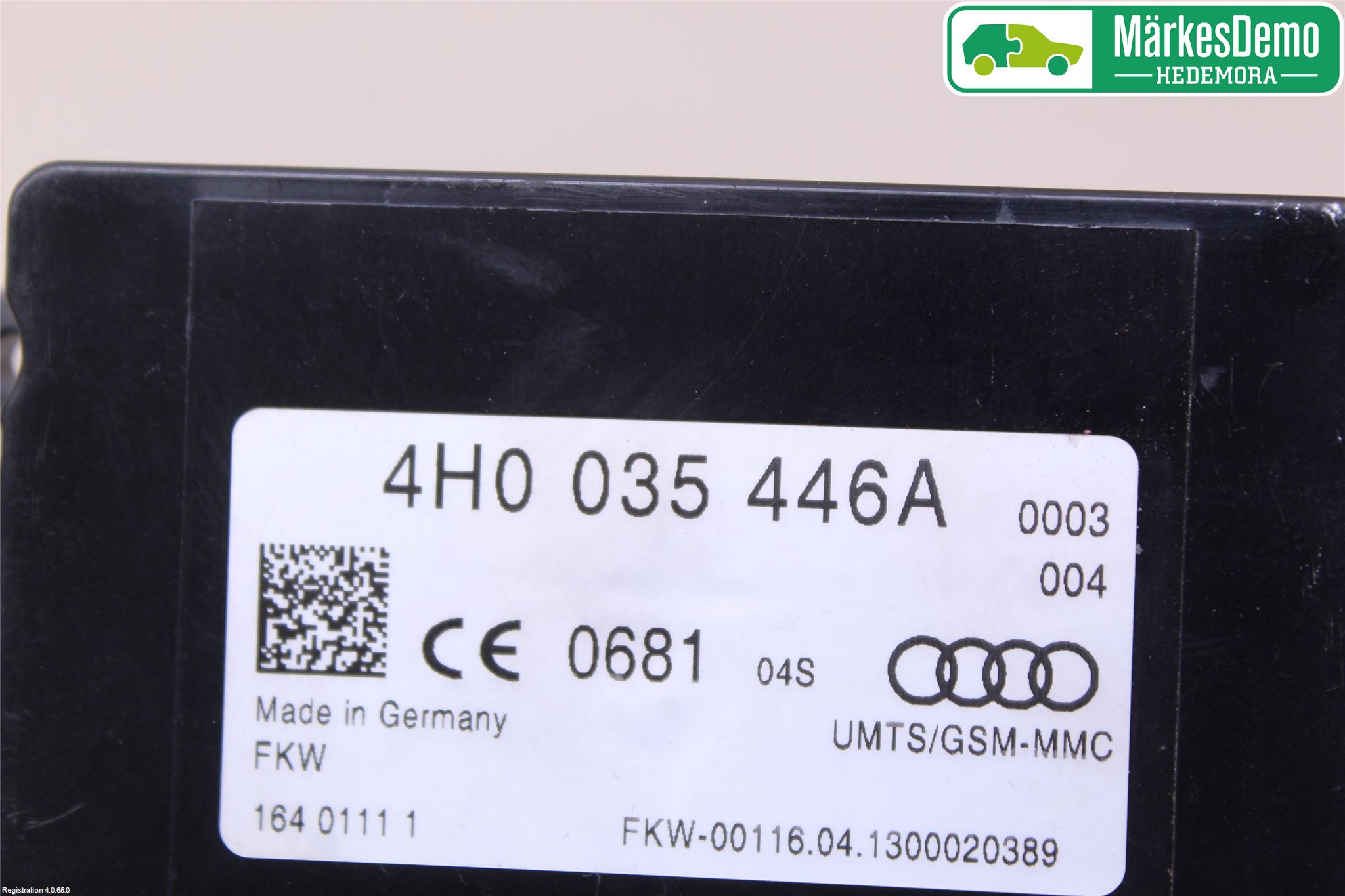 Audi A7/S7 4G 11-17 Stereo Antenneforsterker