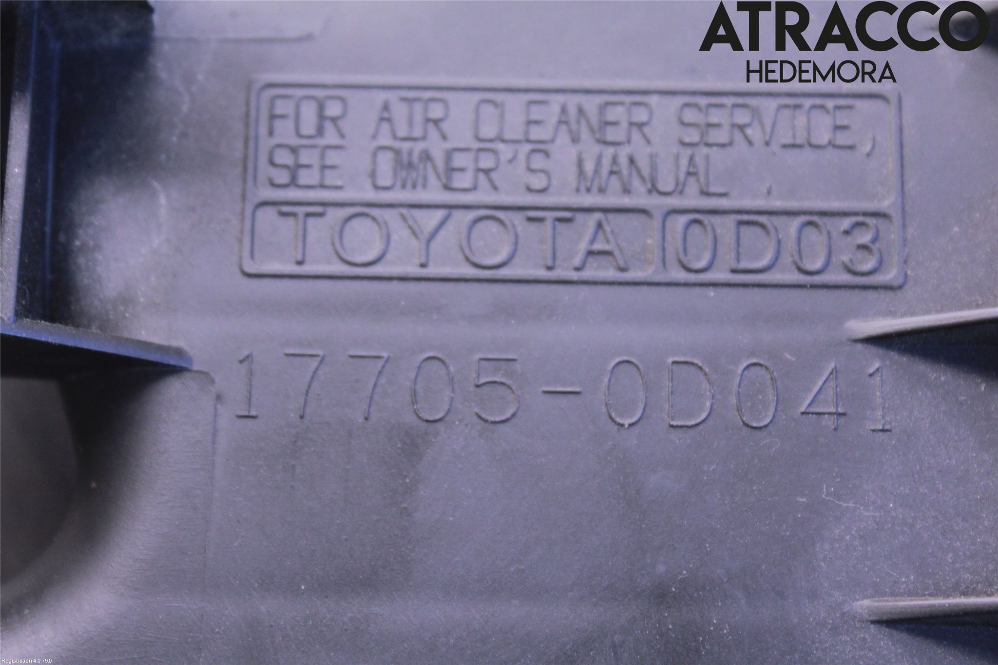 Toyota AVENSIS 03-06 Luftfilter Boks