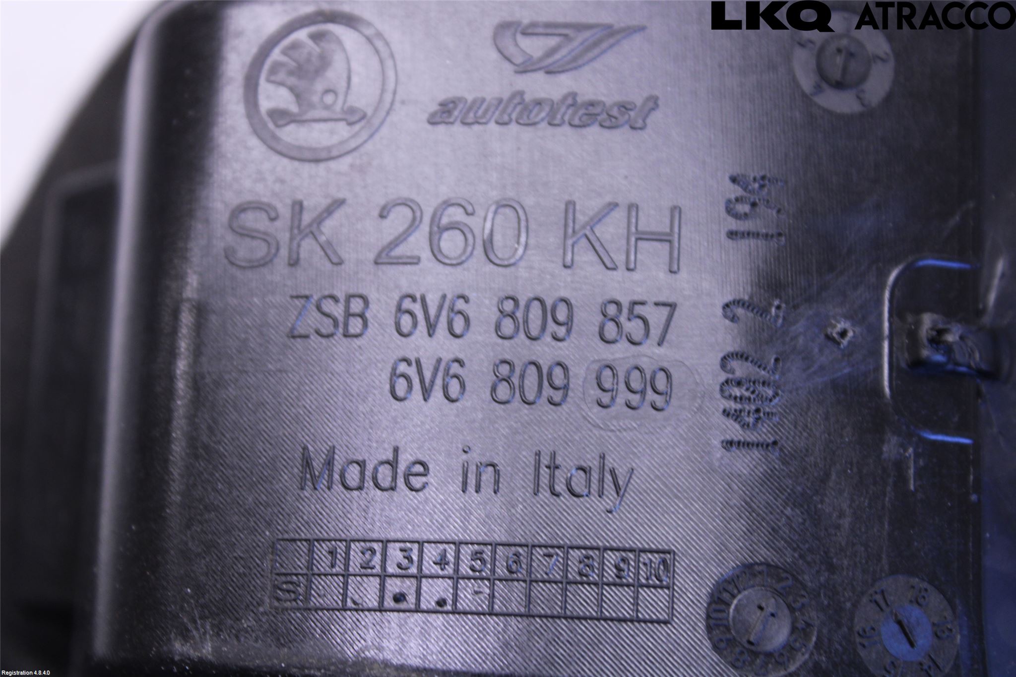Skoda FABIA 15-21 Drivstoff Tankluke