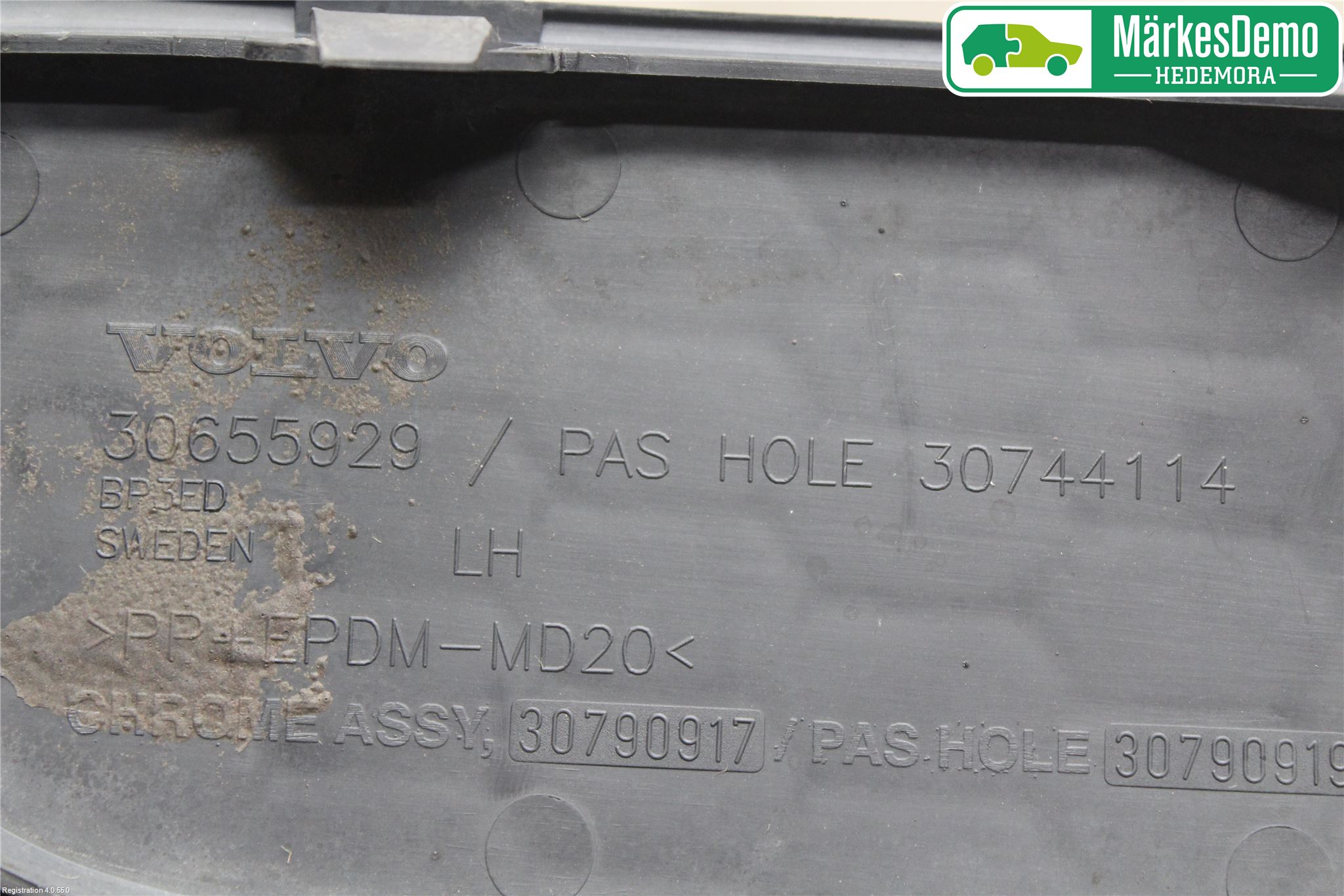 Volvo S80 07-13 Frontlykt Kurve-Tåkelys Ramme