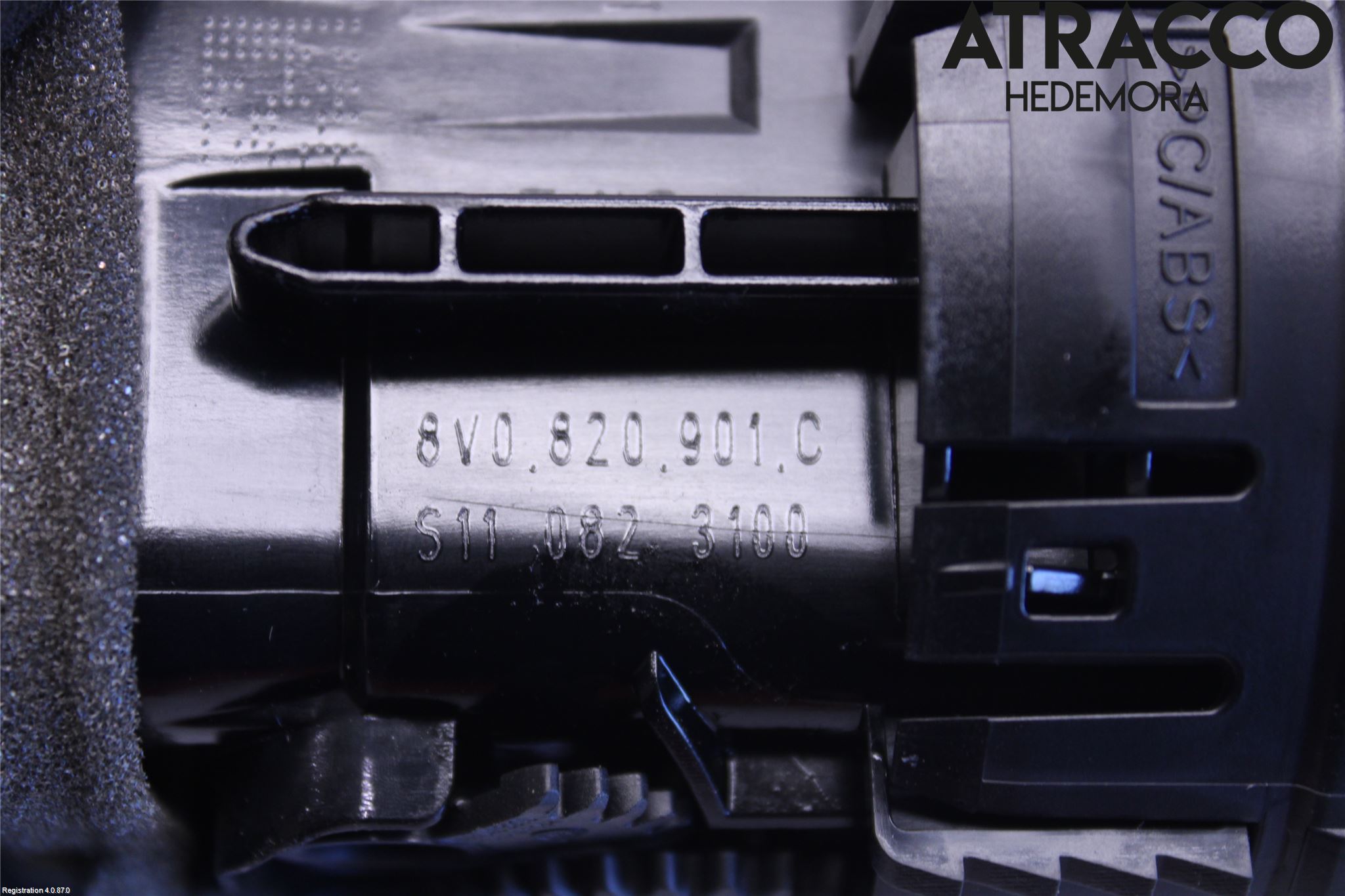 Audi A3/S3 8V 13-20 Dashbord Kanal - Dyse