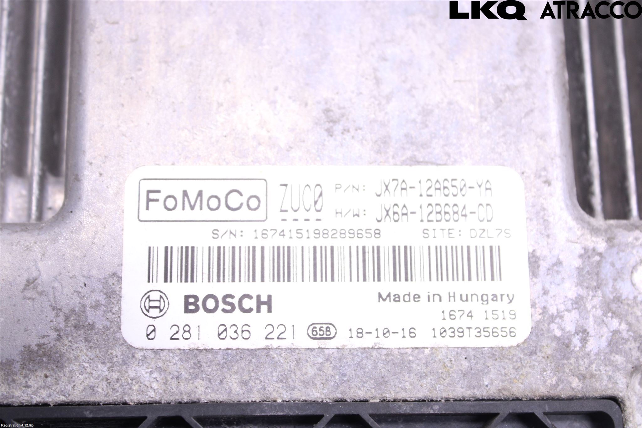 Ford FOCUS 19- Styreenhet Dieselpumpe