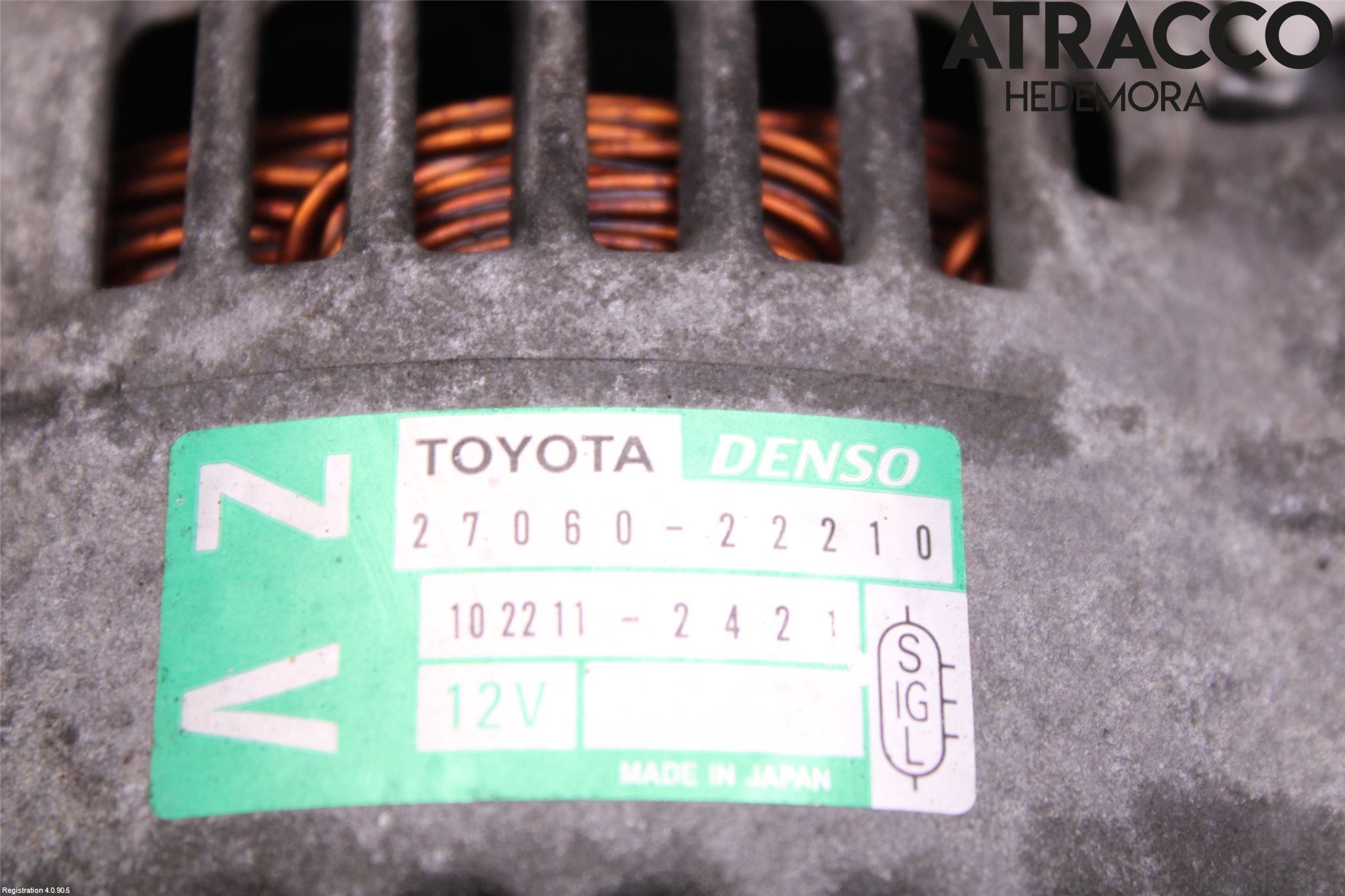 Toyota COROLLA 02-07 Dynamo